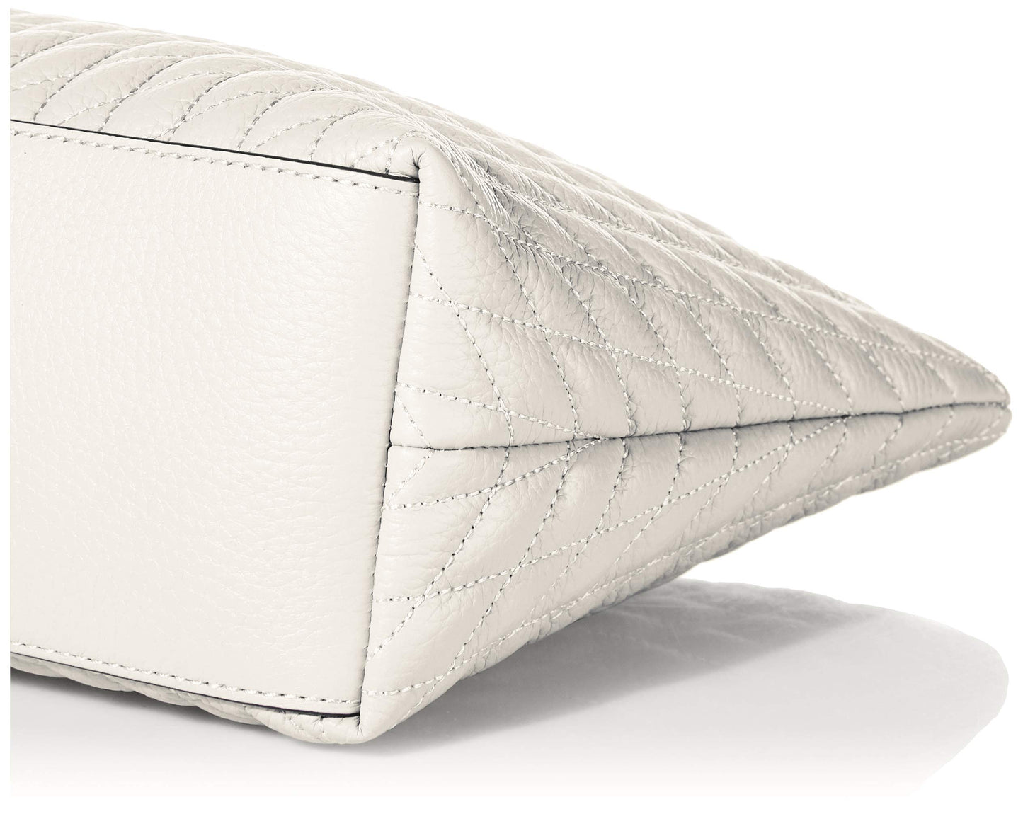 Karl Lagerfeld Paris Womens Karolina Tote Bag, WINTER WHITE, One Size