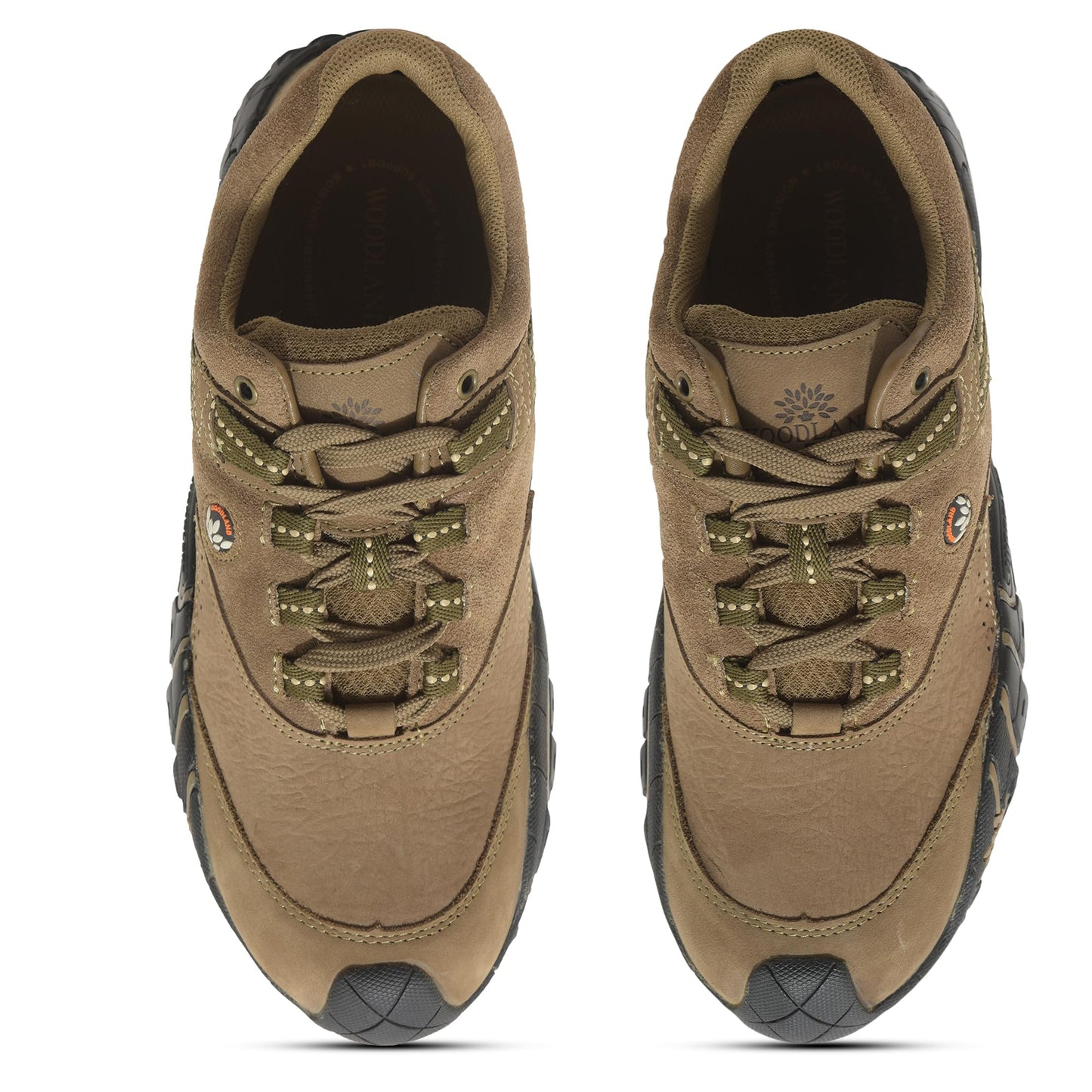 Woodland Men's Beige Leather Casual Shoe-9 UK (43 EU) (OGC 3734120)