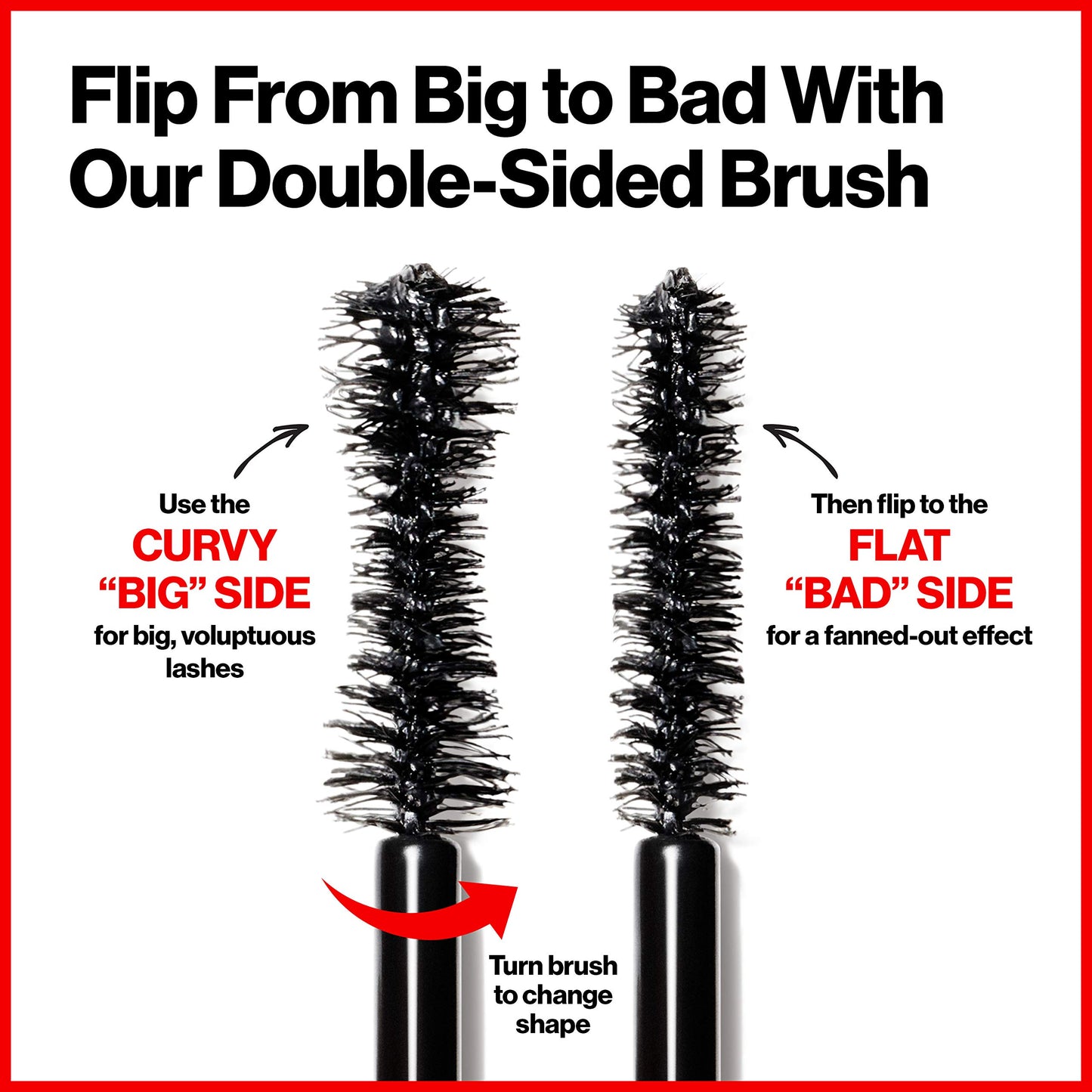 REVLON So Fierce Big Bad Lash Mascara fluid_ounces, Black (761), 0.34 Fl Oz