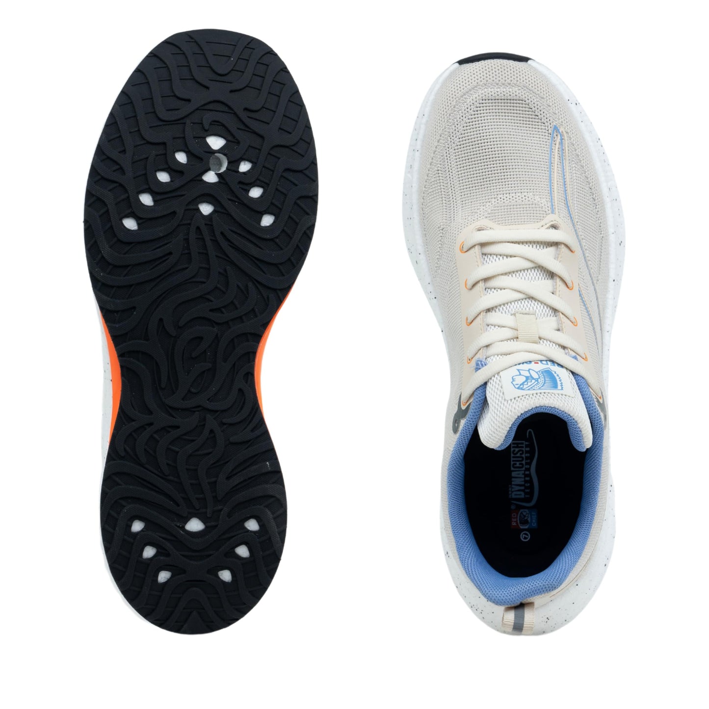 Red Chief Sports Running Shoes for Men & Boys | Stylish Lace-Up Outdoor Shoes | Lightweight Walking-Style Runners | Comfortable Athletic | Grey | Size-6 | R1724 026