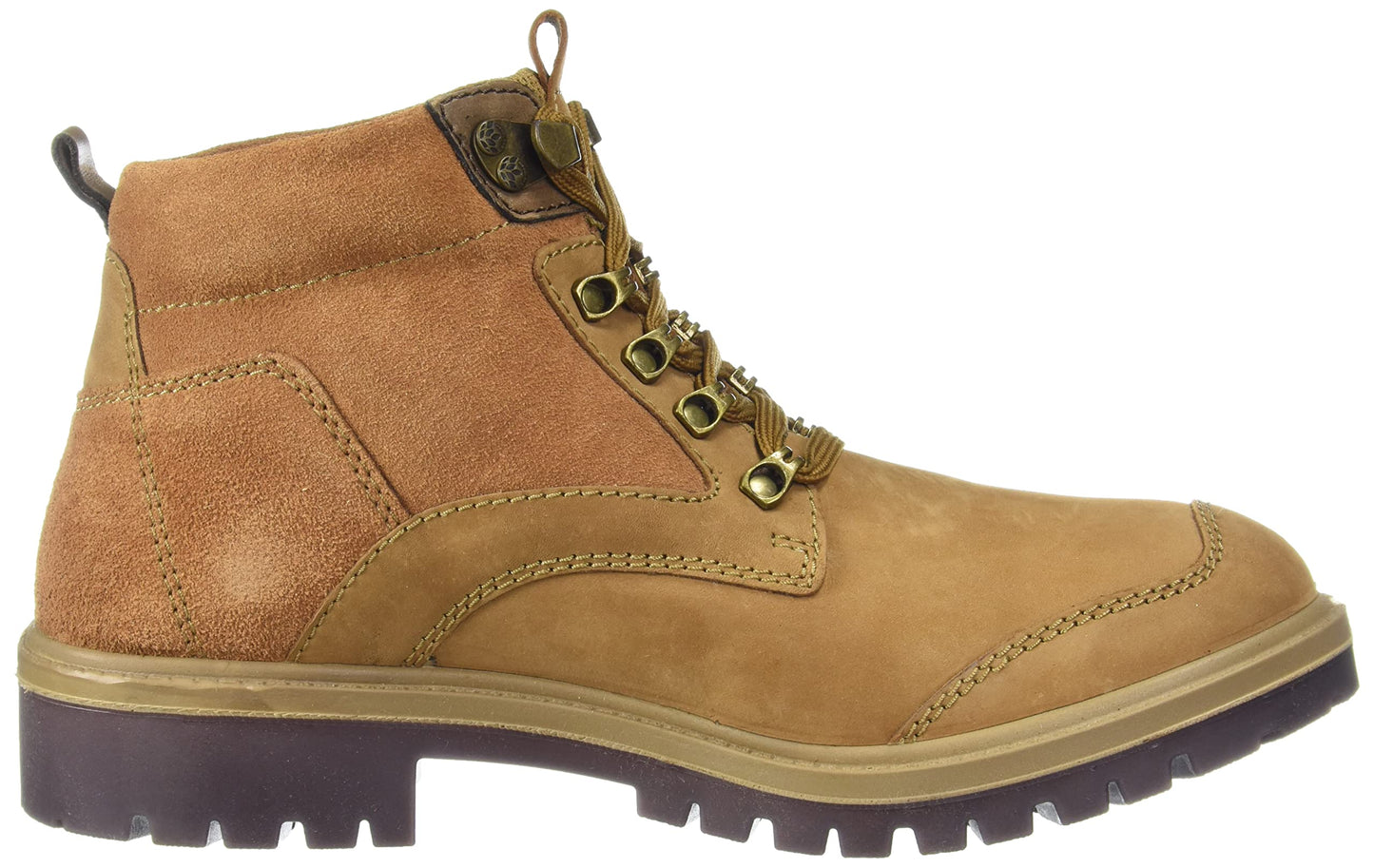 Woodland mens Ogb 3513119 CASHEW BROWN Ankle Boot - 8 UK (42 EU) (OGB 3513119)