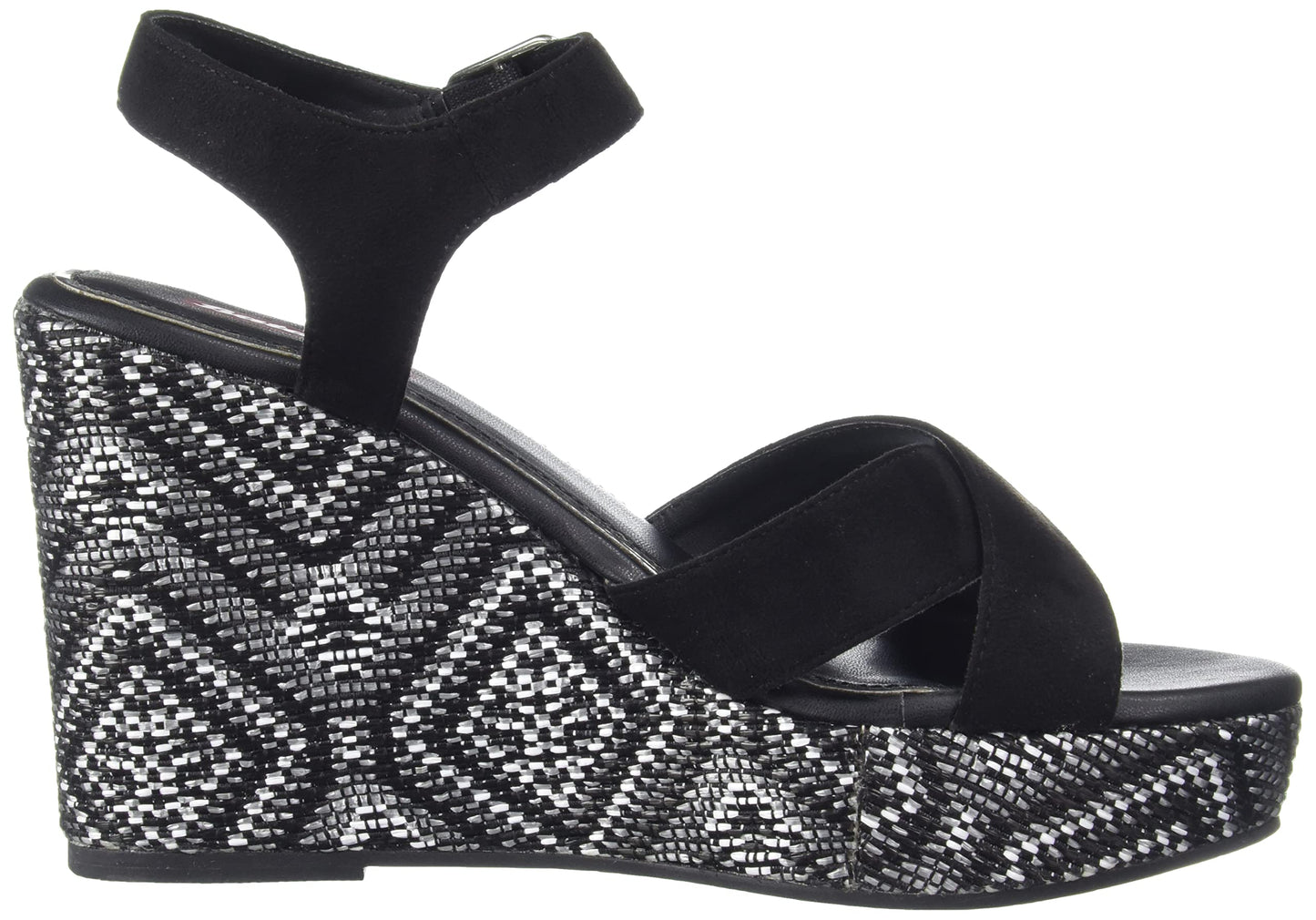 BATA Women's 7616078 Ankle-Strap Sandal - [Black, 5 UK]