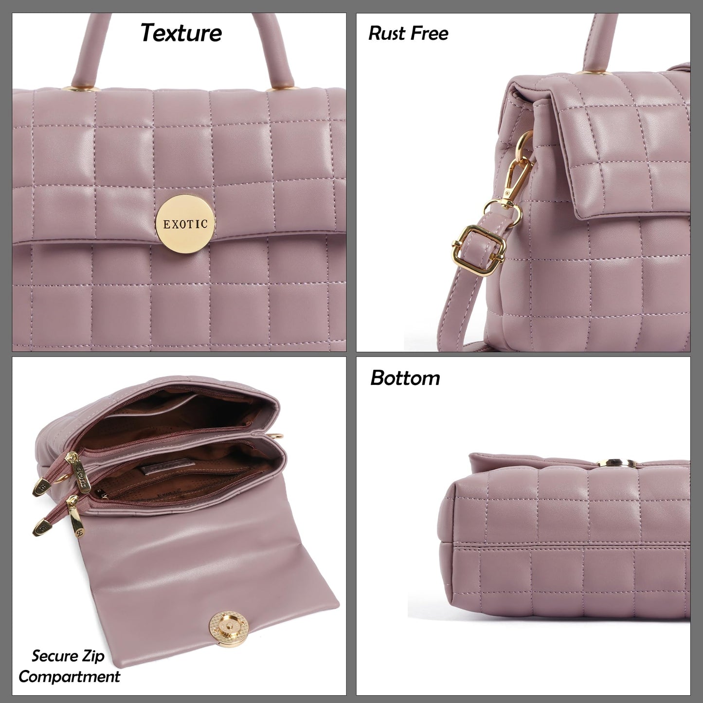 EXOTIC Urbanian sling bag (PURPLE)