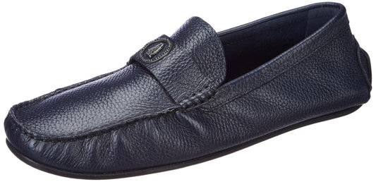 Hush Puppies Men's Willian Trim Loafers (8559110_Navy_7 UK)