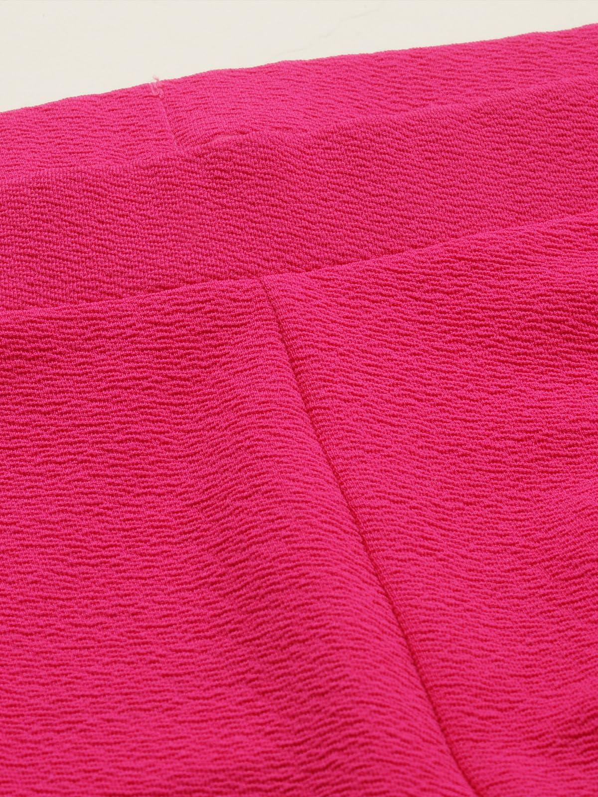 Allen Solly Girls Pink Textured Trousers