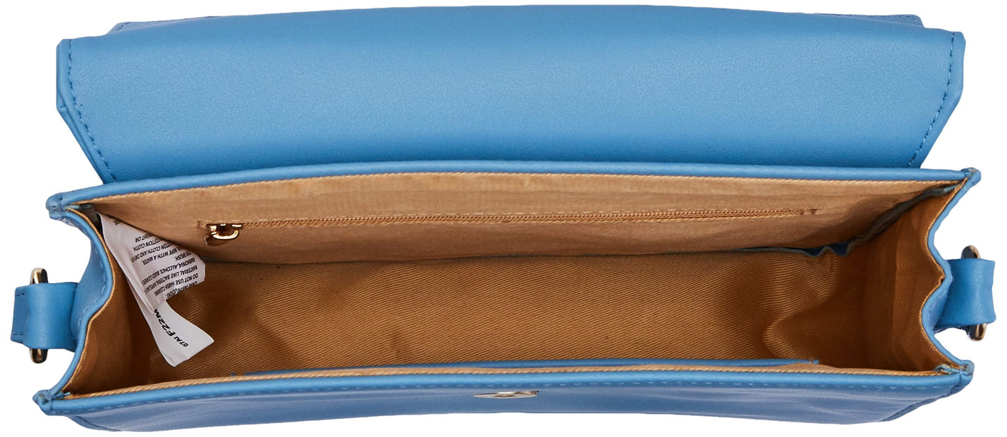 Fastrack Blue Structured Sling Bag For Women