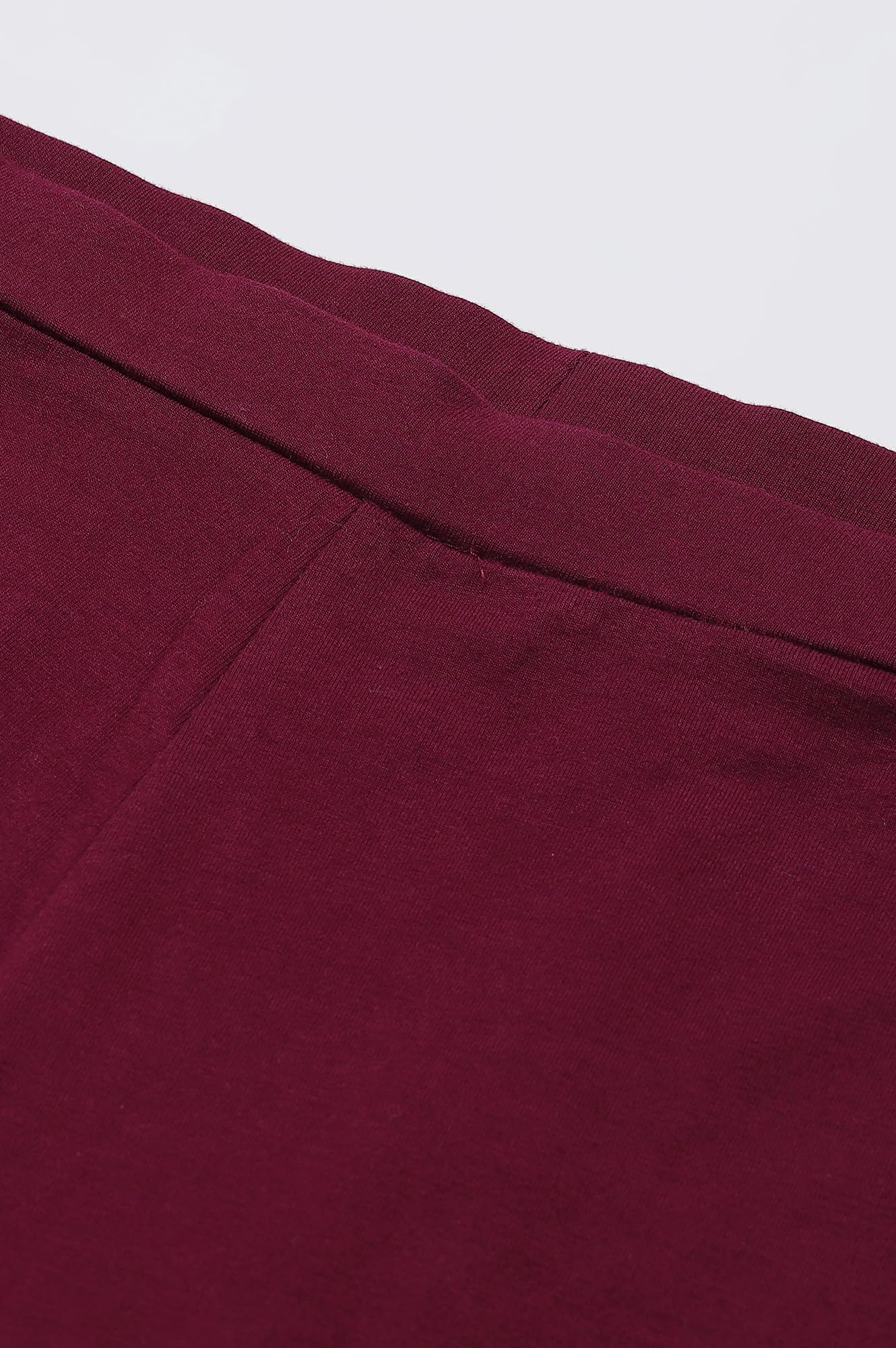 W for Woman women's Regular Tight (21AUW60105-216291_Wine_Purple)