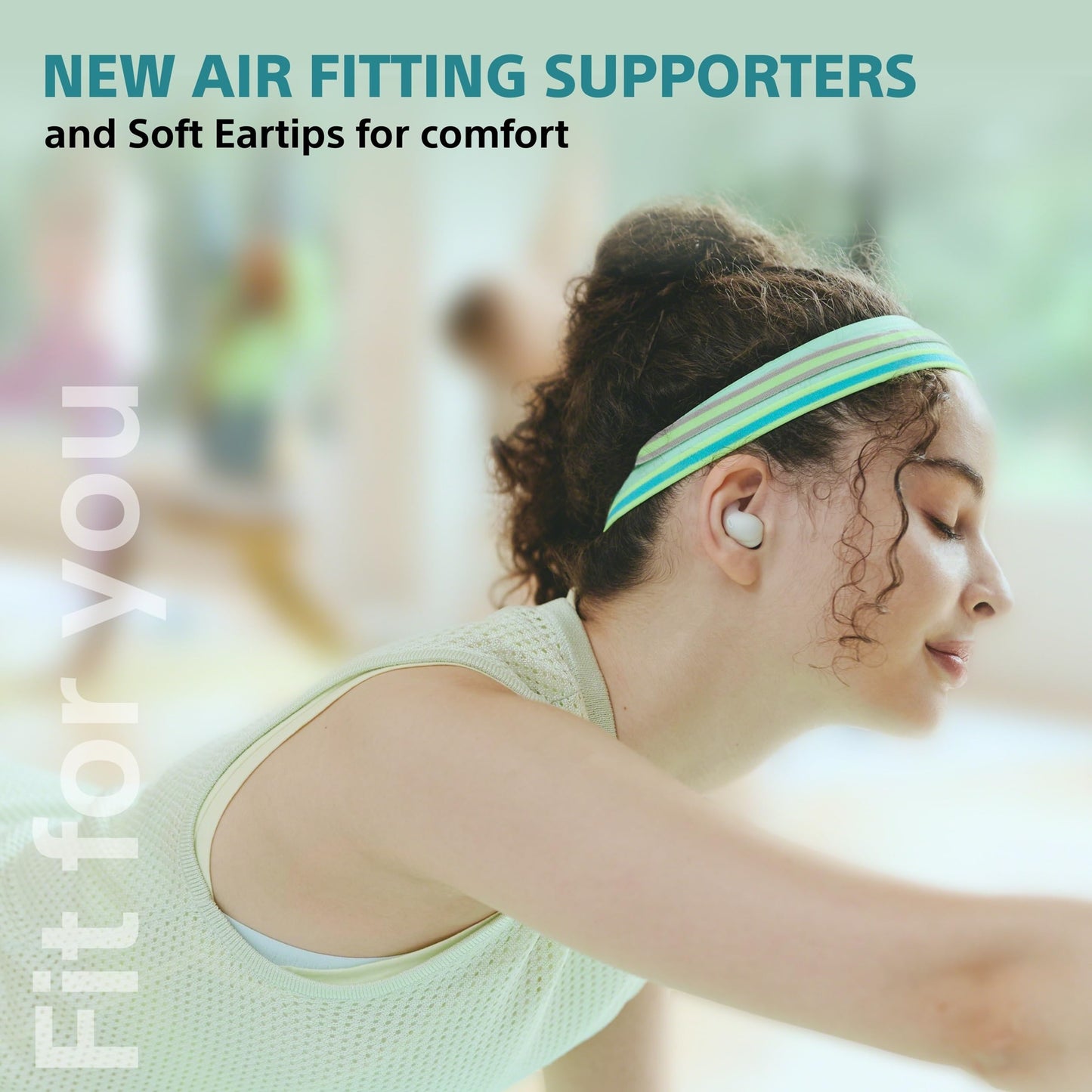 Sony [New Launch] LinkBuds Fit WF-LS910N | Get SRS-XB100 BT Speaker | Active Noise Cancelling Wireless Bluetooth Earbuds, Comfortable Fit with New Supporters -White