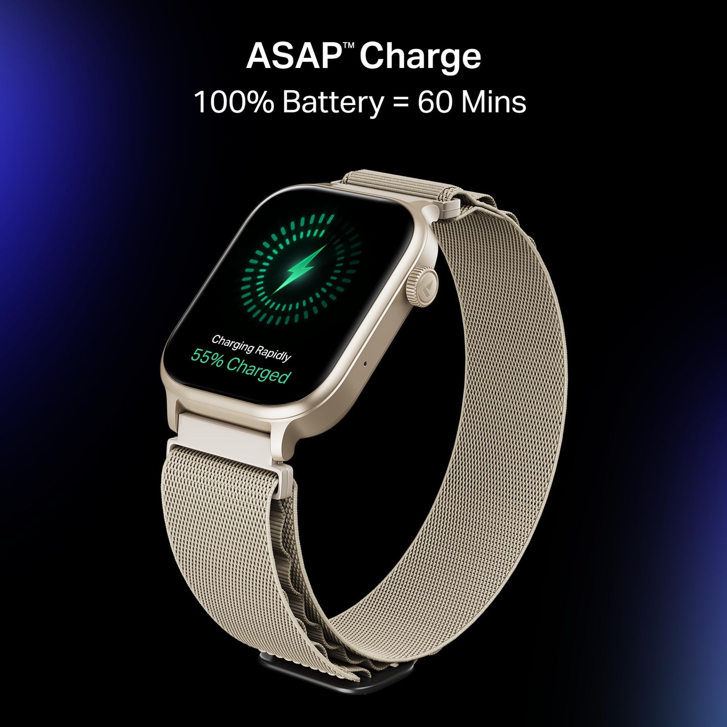 Boat Storm Infinity Plus w/20 Days Extensive Battery Life, Huge 680 mAh, Only Charge Once a Month, 1.96" Display, Functional Crown, Multiple Sports Modes, smart Watch for man & Woman (Sports White)