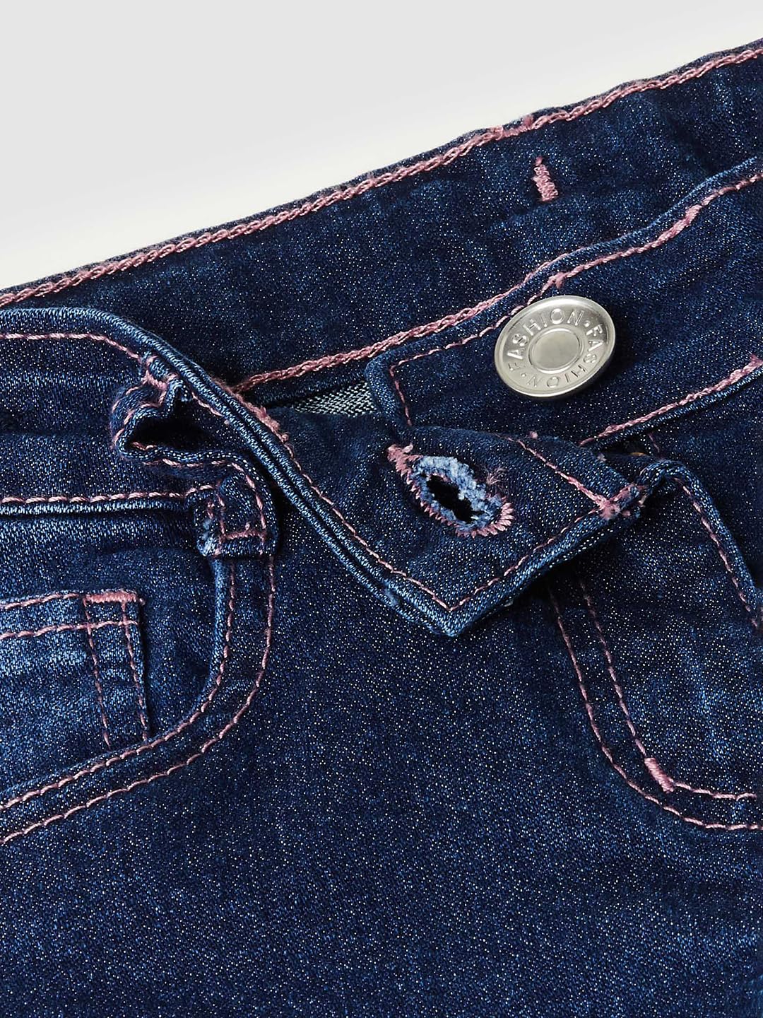 Max Girl's Slim Jeans (S23CBD02MID Blue_MID