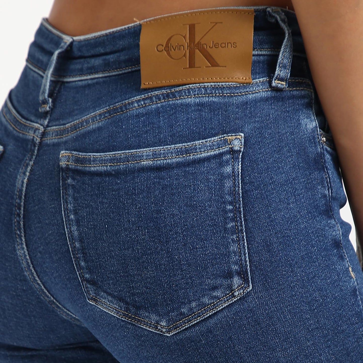Calvin Klein Womens Blue Color Jeans (32)