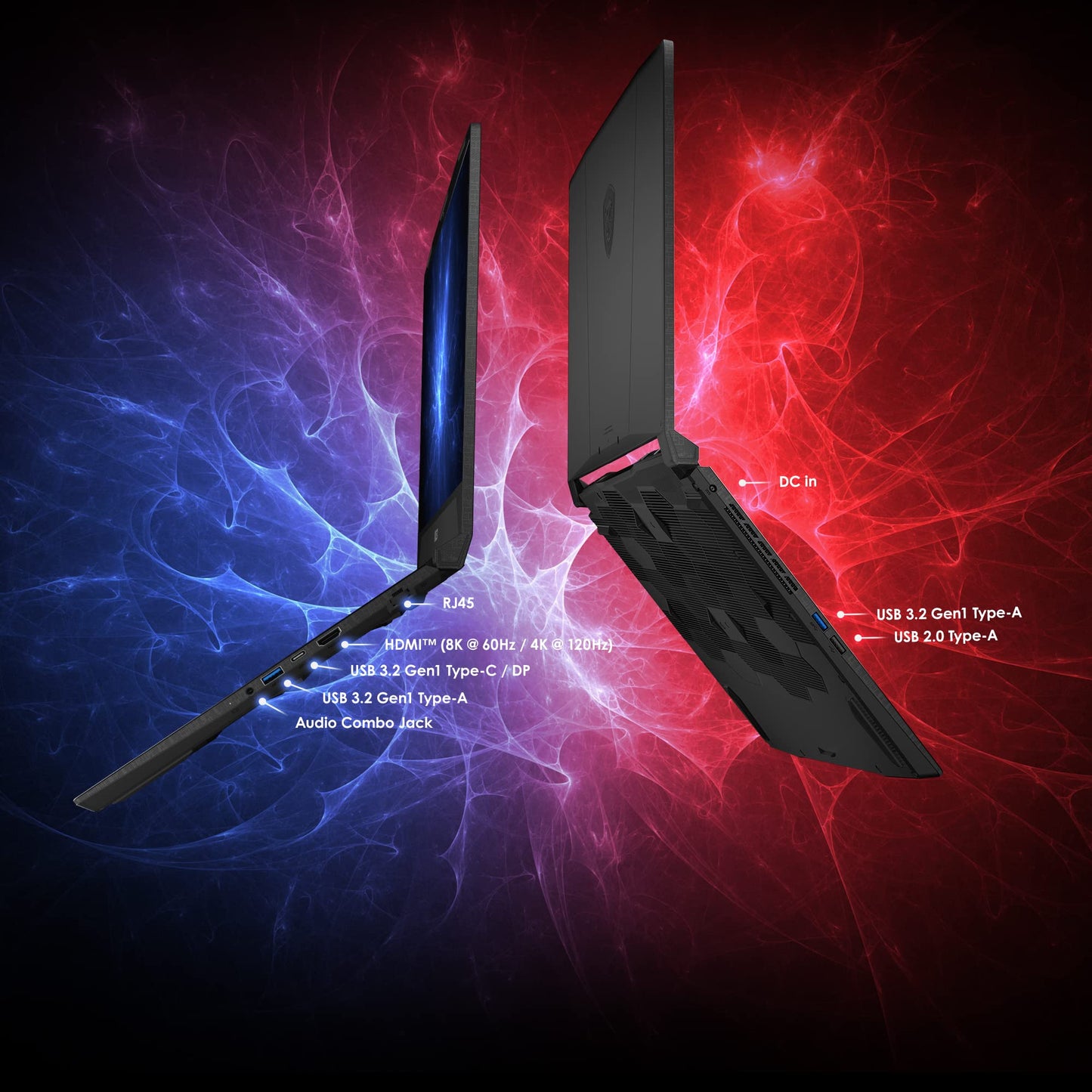 MSI Katana 17, Intel 13th Gen. i7-13620H, 44CM FHD 144Hz Gaming Laptop (16GB/512GB NVMe SSD/Windows 11 Home/Nvidia GeForce RTX2050, 4GB GDDR6/Black/2.6Kg), B13UCXK-256IN