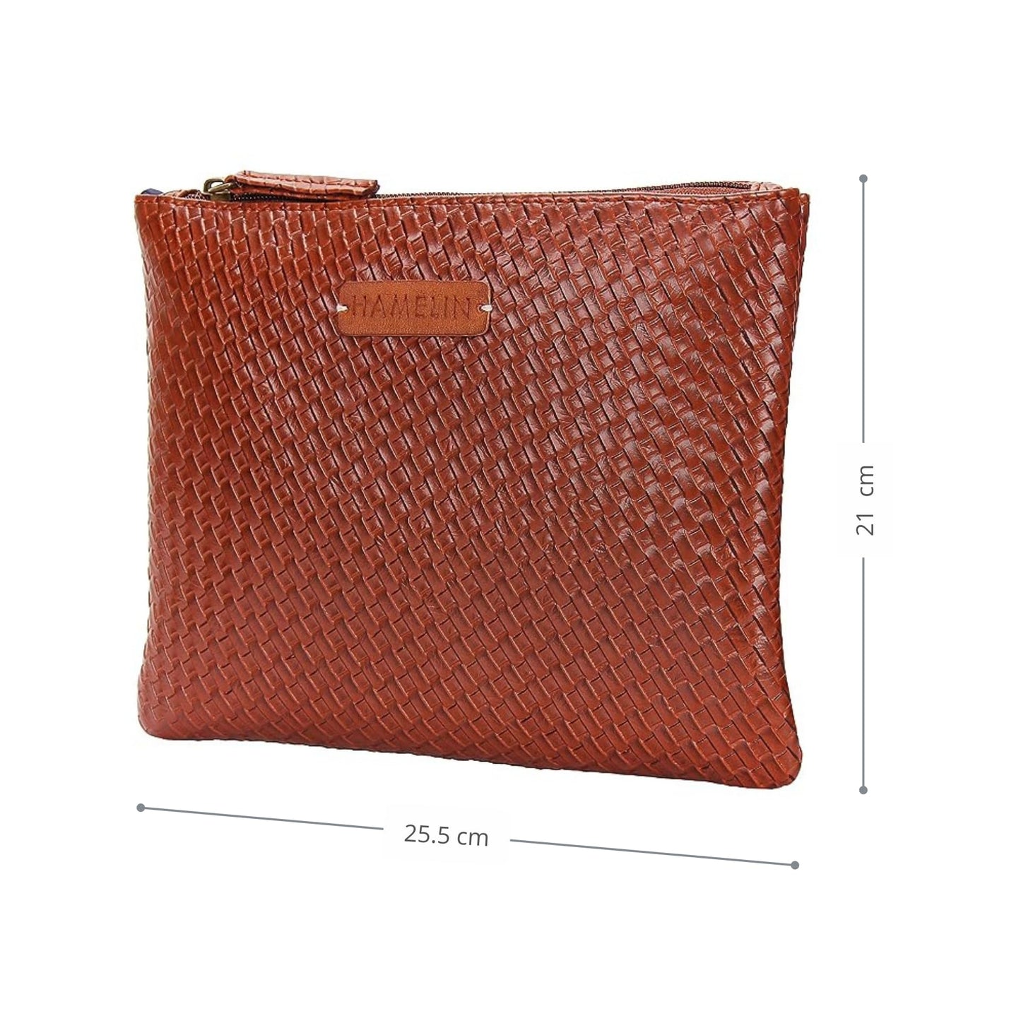 HAMELIN Everyday Sling Bags for Girls and Women | Stylish Vegan Leather Ladies Purse for Mobile Travel | Crossbody Bag | Designer Crossbody Bag |Side Purse |Ideal Women's Day Gifts, Brown