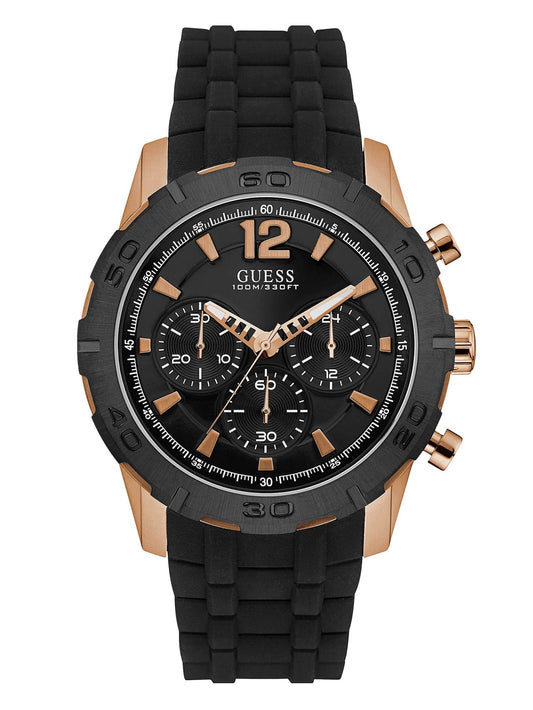 GUESS Analogue Black Dial Men's Watch-U0864G2M