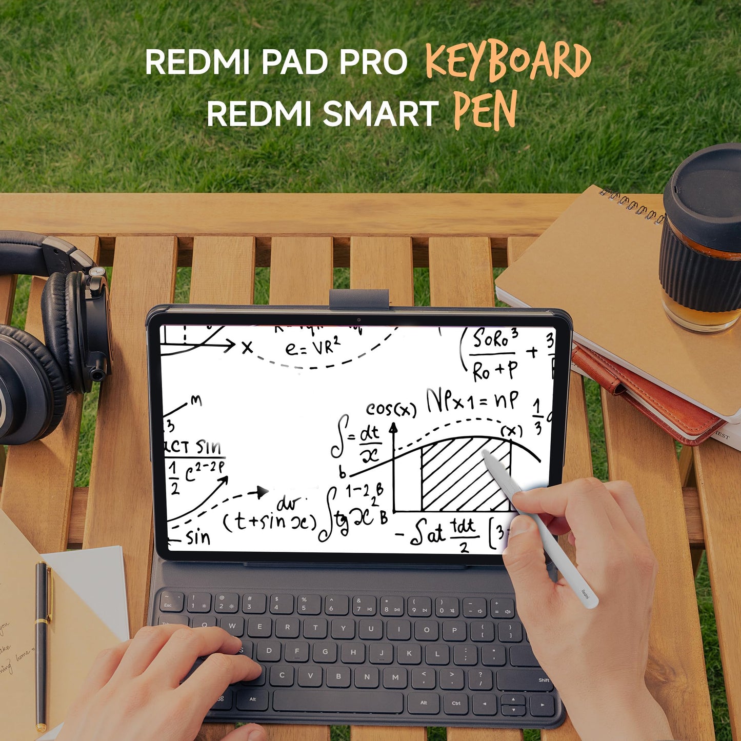 Redmi Pad Pro| Snapdragon 7s Gen 2| 30.7cm(12.1) Tablet| 33+ Days Standby|10000mAh| HyperOS| 120Hz|6GB, 128GB| Quad Speakers|Wi-Fi 6| Graphite Grey