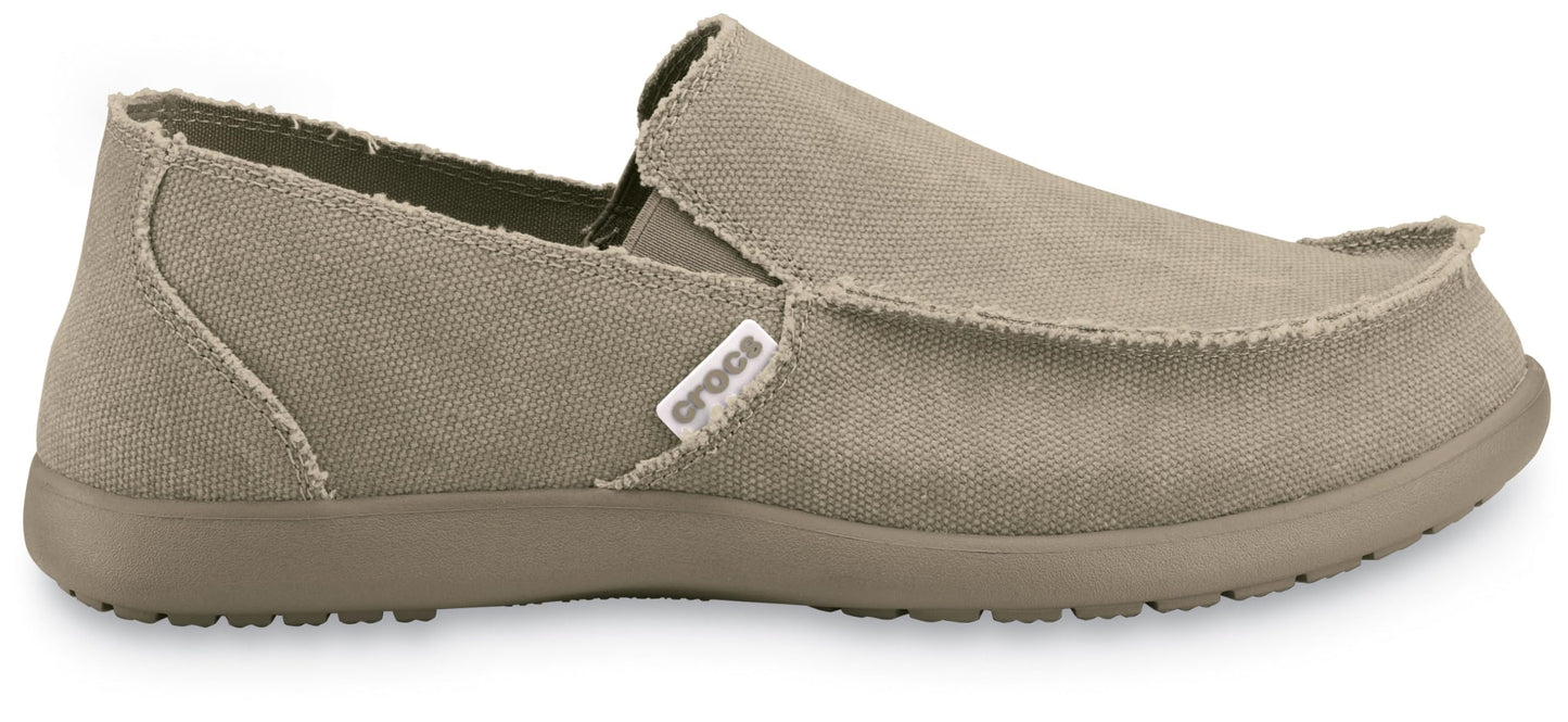 Crocs Mens Santa Cruz Khaki/Khaki Loafer - 9 UK (M10) (10128)