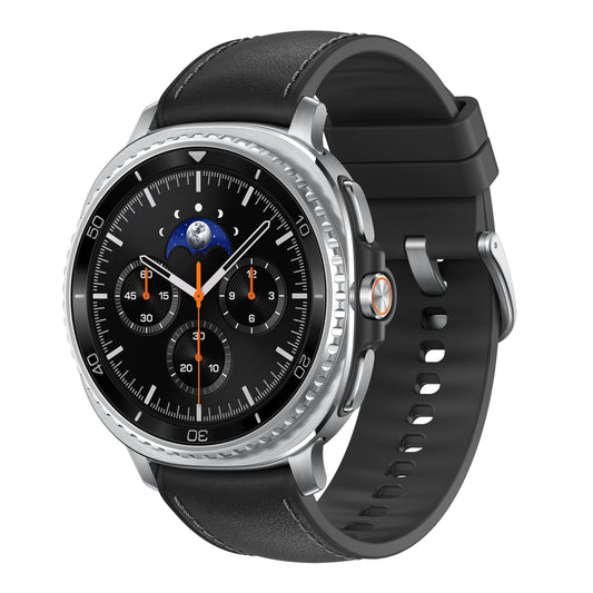 Samsung Galaxy Watch8 Classic (46mm LTE, Black) with 3nm Processor | Dual GPS | Sapphire Glass & Stainless Steel | 5ATM & IP68 | BP, ECG, IHRN & Vascular Load Monitoring | Anti-oxidant Index
