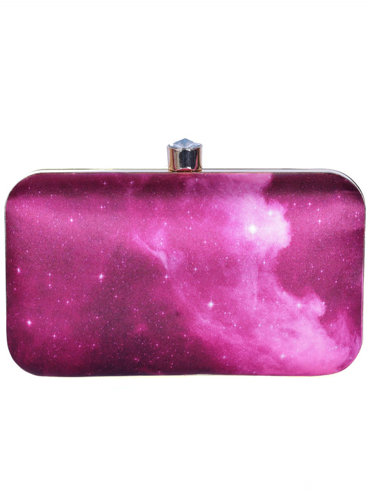 SWISNI Printed Digital Clutch Bag
