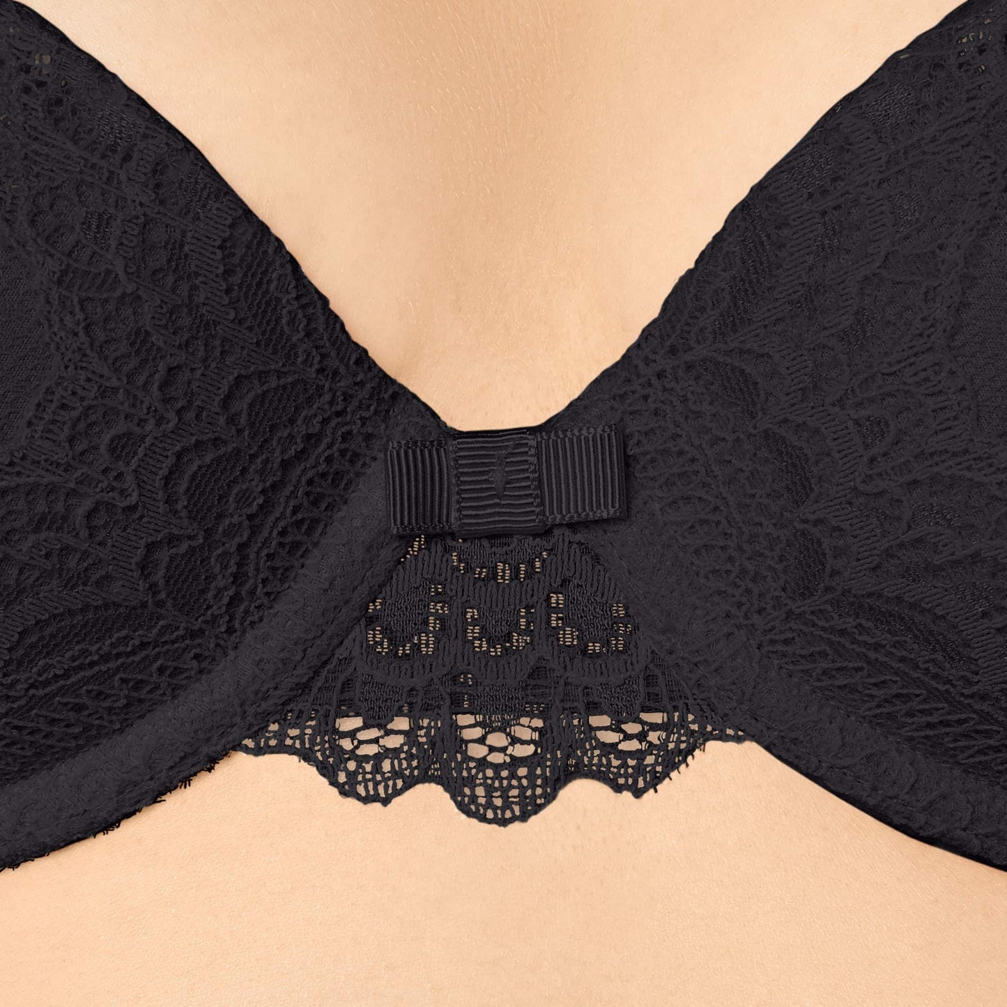 Triumph International Women's Casual T-Shirt Bra (122-893_Black_38B)