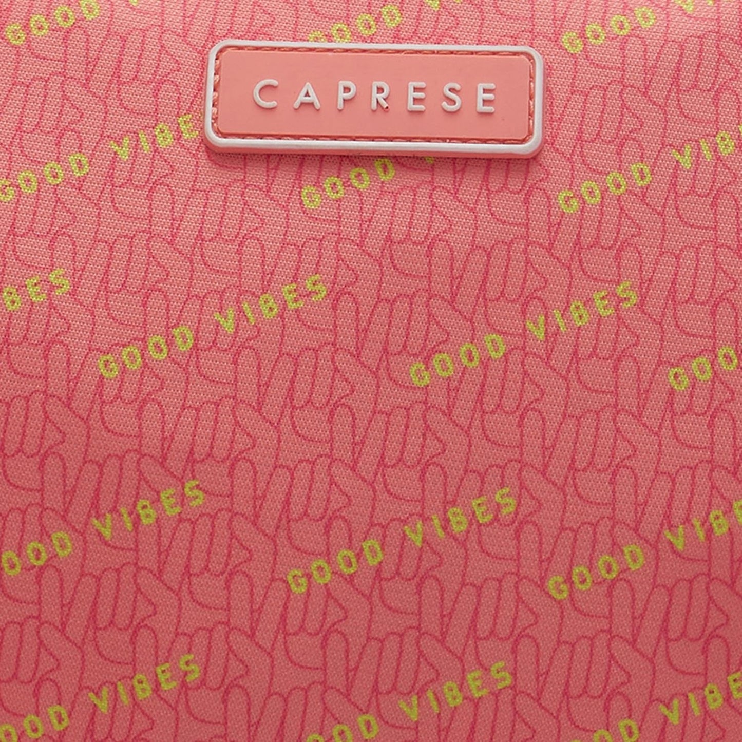 Caprese Zoe Laptop Backpack | Backpack for Women | Peach (Large)