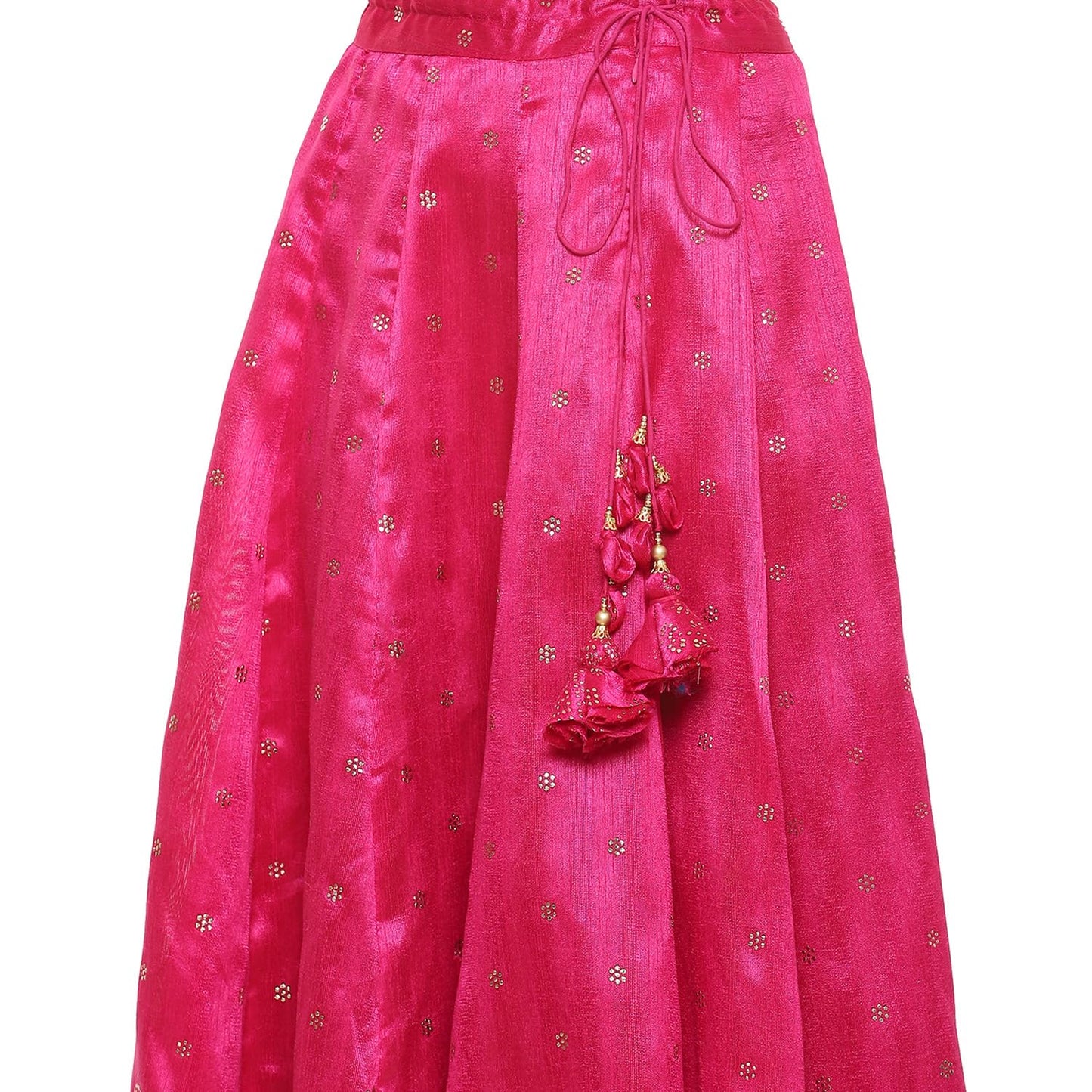 BIBA Women Polyester Printed Skirt Pink