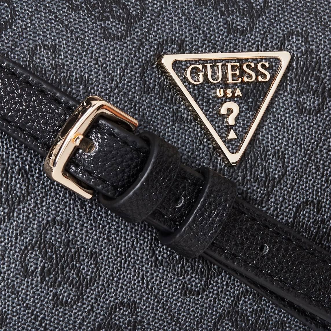 GUESS Womens Noelle Mini Bags, Coal, S, Western