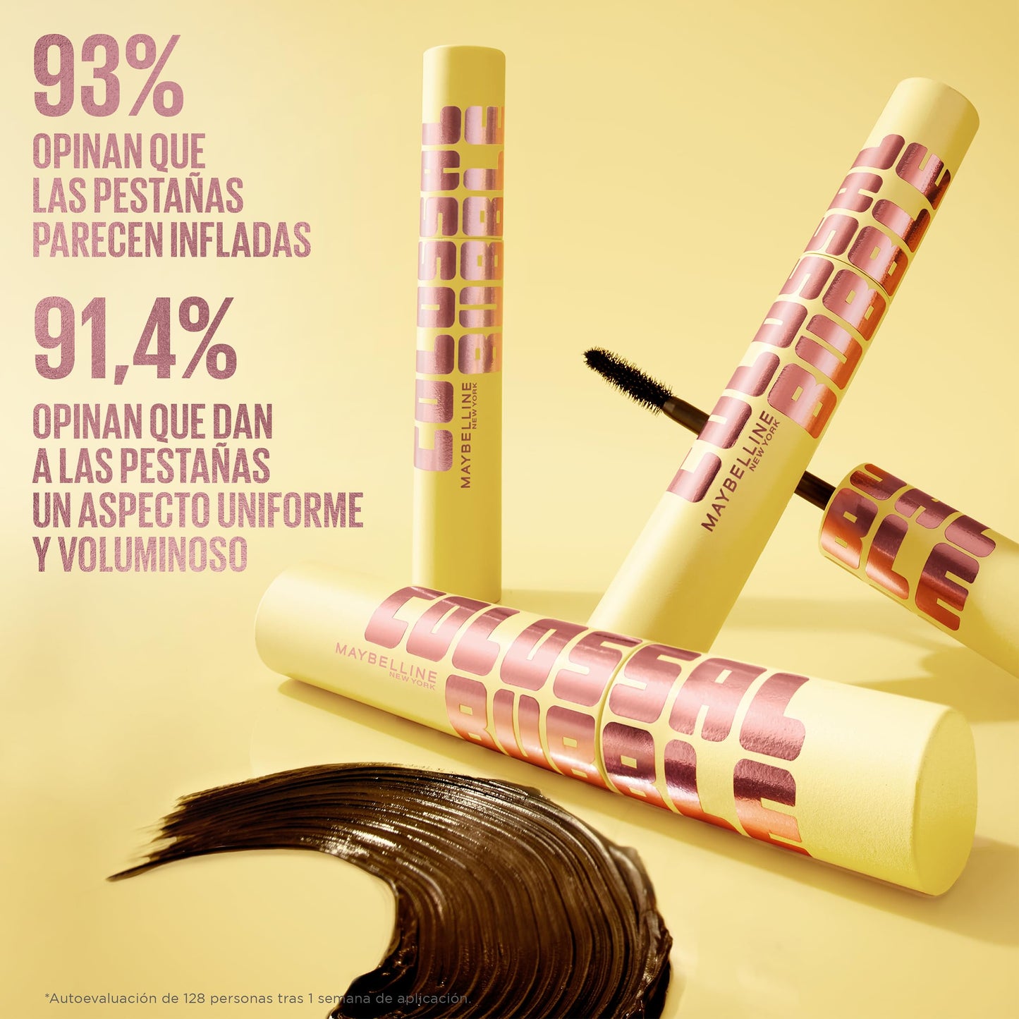 Maybelline New York Colossal Bubble Waterproof Mascara - Volumizing, Buildable & Lightweight 8.75ml