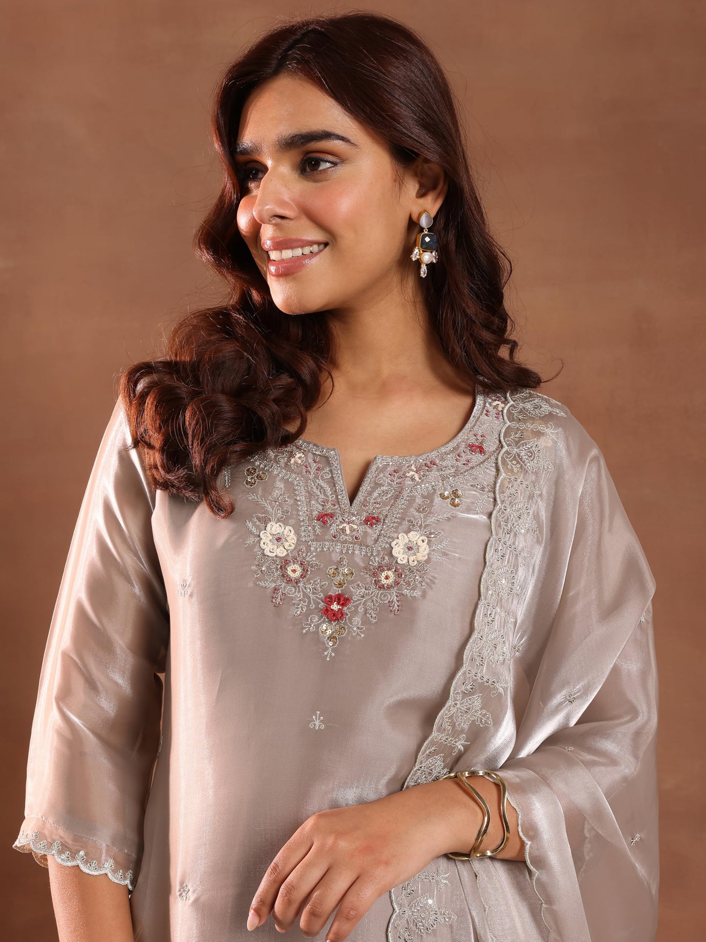 Libas Women's Glass Tissue Kurta Sets (49340RXL