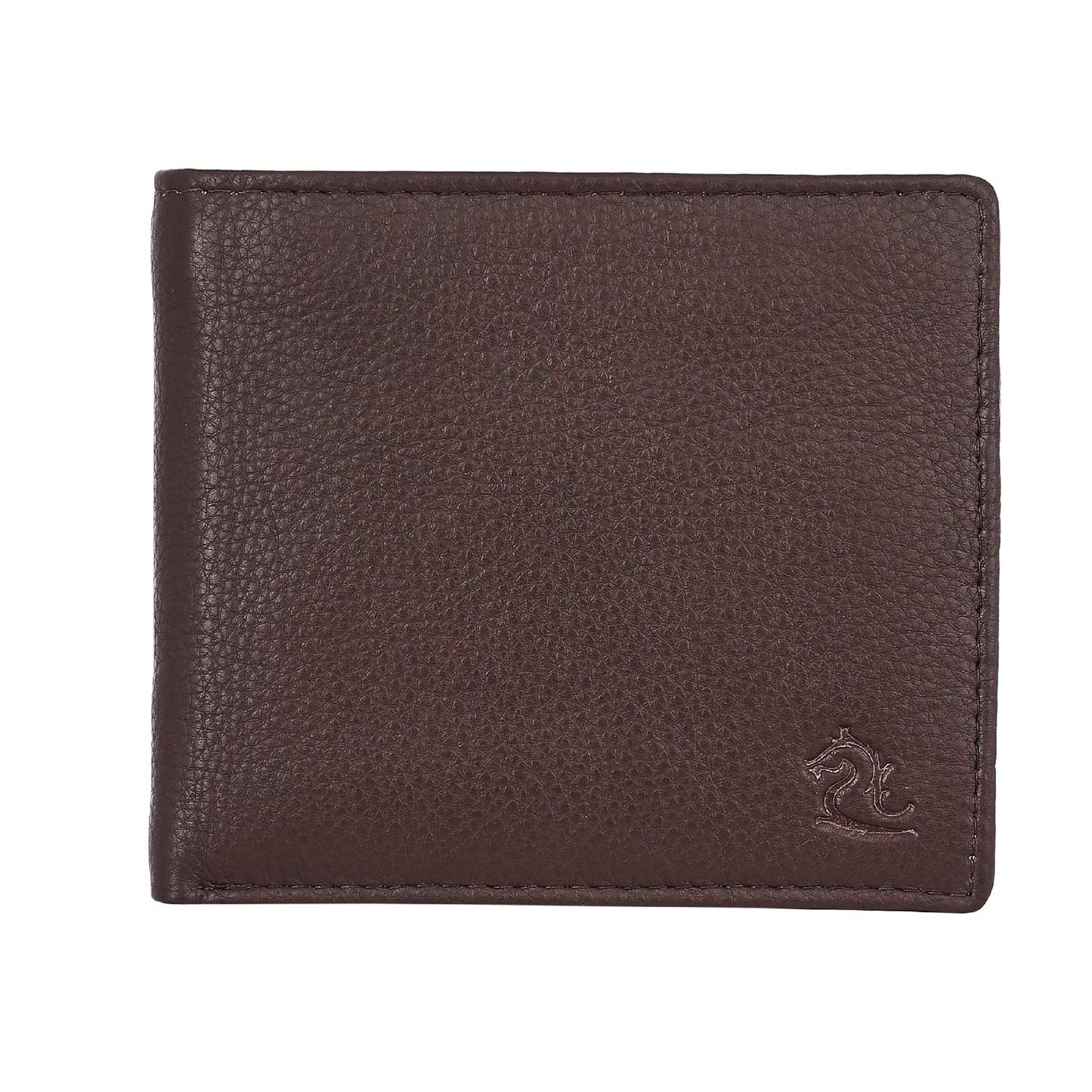 KARA Tan Men's Genuine Leather Wallet - Bi Fold Wallets for Men with 8 Credit Card Holder Slot