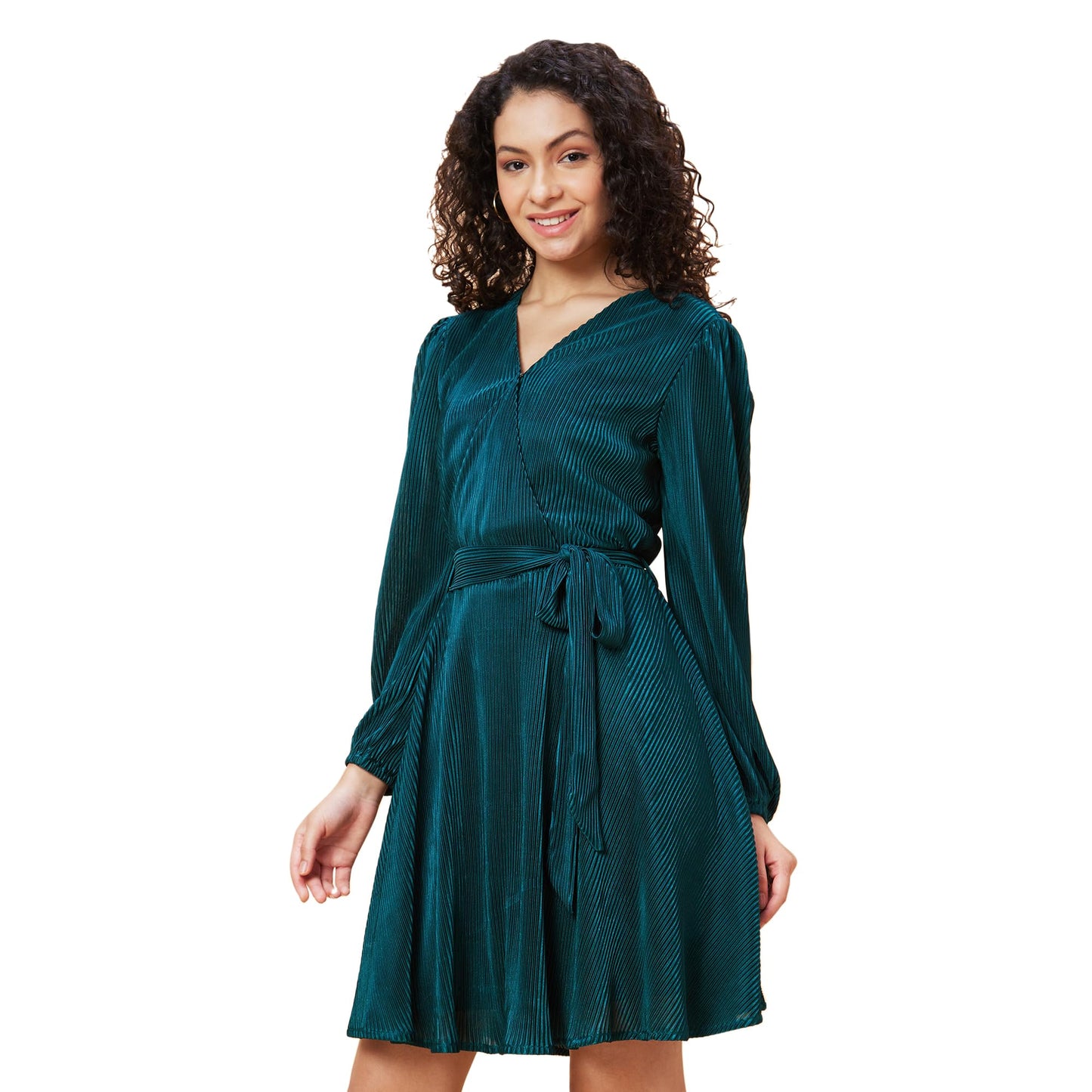 Globus Women Dress (GS512930_Green_2XL)