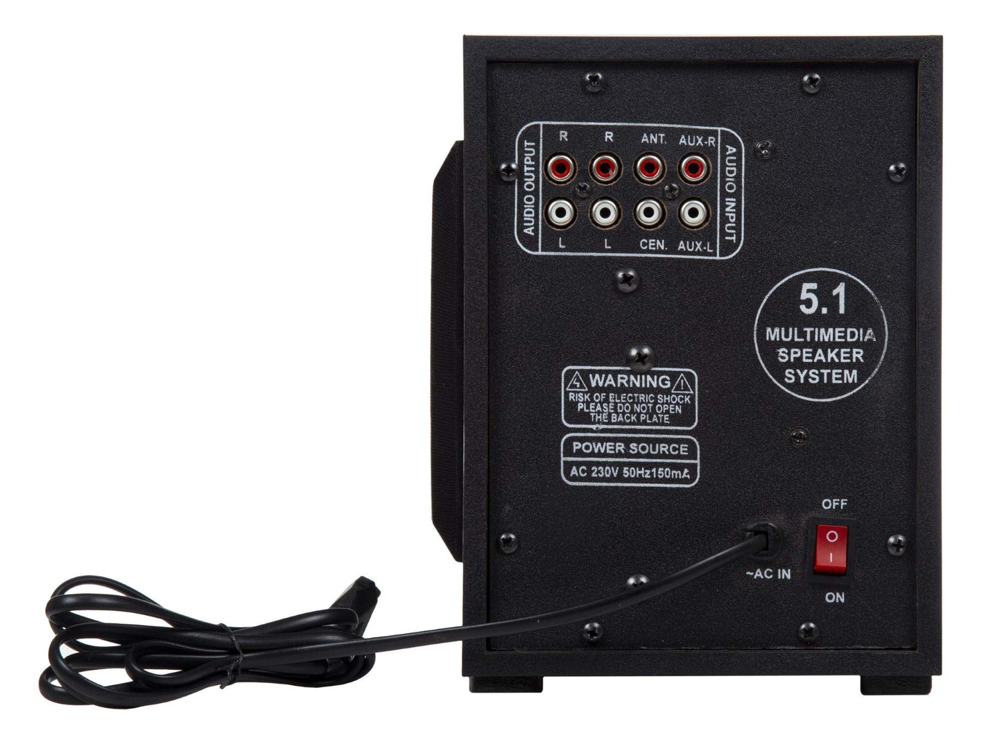 TRONICA Version: 4 Ace Series 5.1 Home Theater System with Bluetooth/PenDrive/Fm/TV/Aux Support with Remote & LED Spectrum