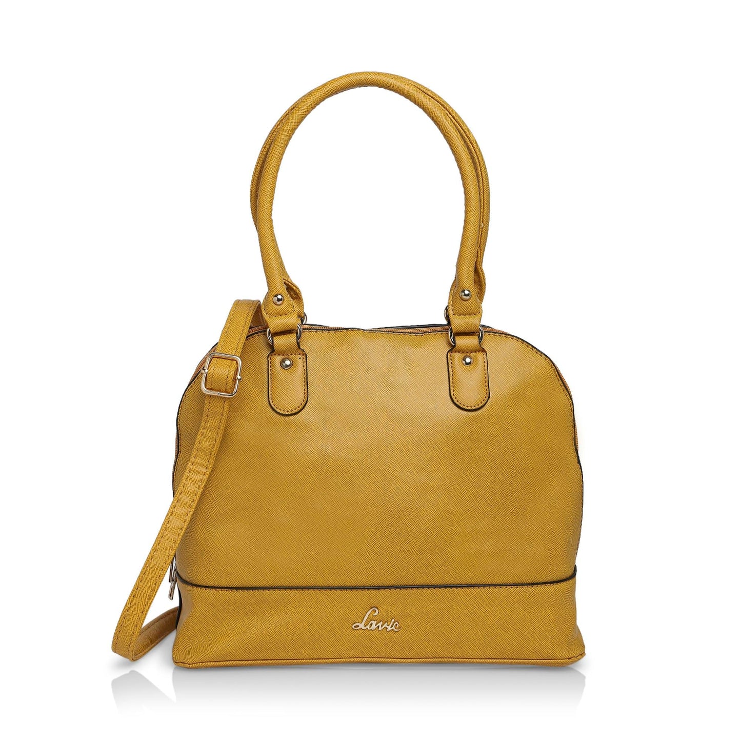 Lavie Women's Satchel Handbag (Ocher Yellow)
