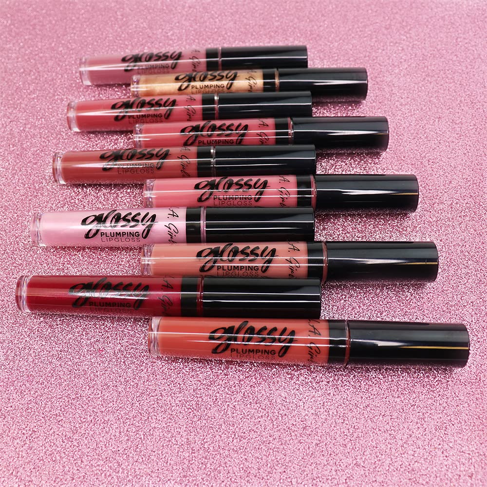 L.A.Girl GLOSSY PLUMPING LIPGLOSS Brown