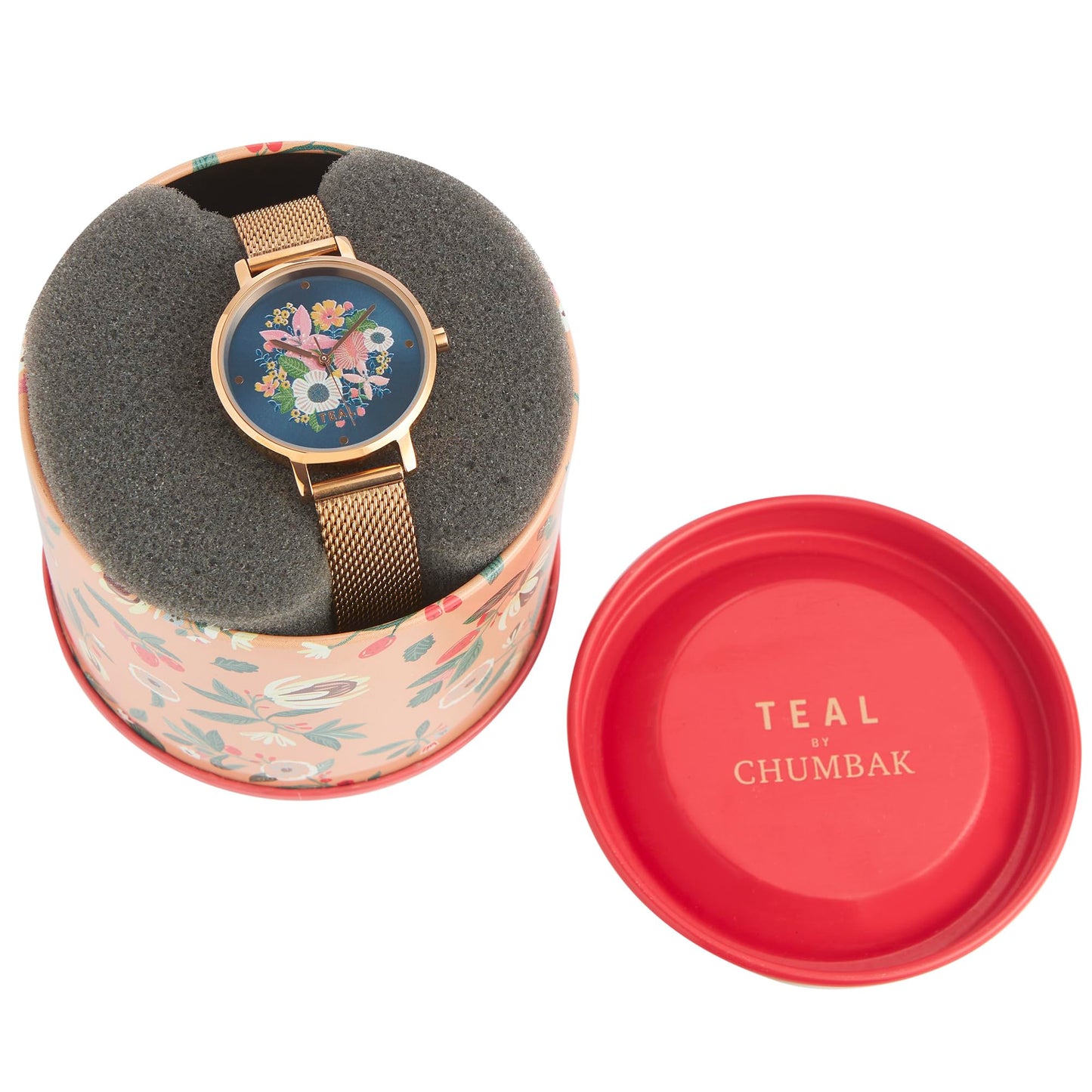 TEAL BY CHUMBAK Round Dial Analog Hand Watch for Women | Wrist Watch for Teenage Girls | Ladies Ghadi | Gifts for Women/Girls/Ladies | Stylish Fashion Watch for Casual/Work