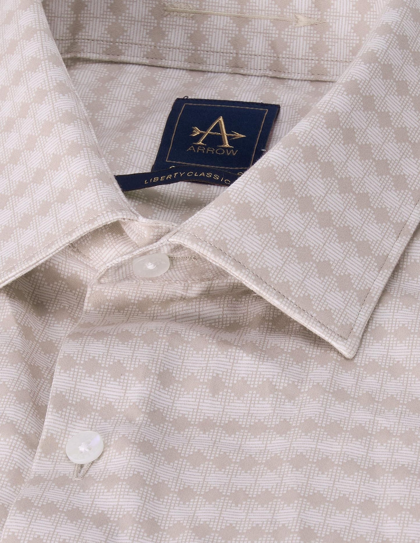 Arrow Regular Fit Printed Shirt_ARAJSH0773_44