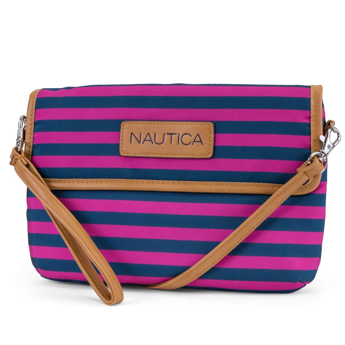 NAUTICA Perfect Carry-All RFID Blocking Mini Crossbody Wallet Wristlet Clutch
