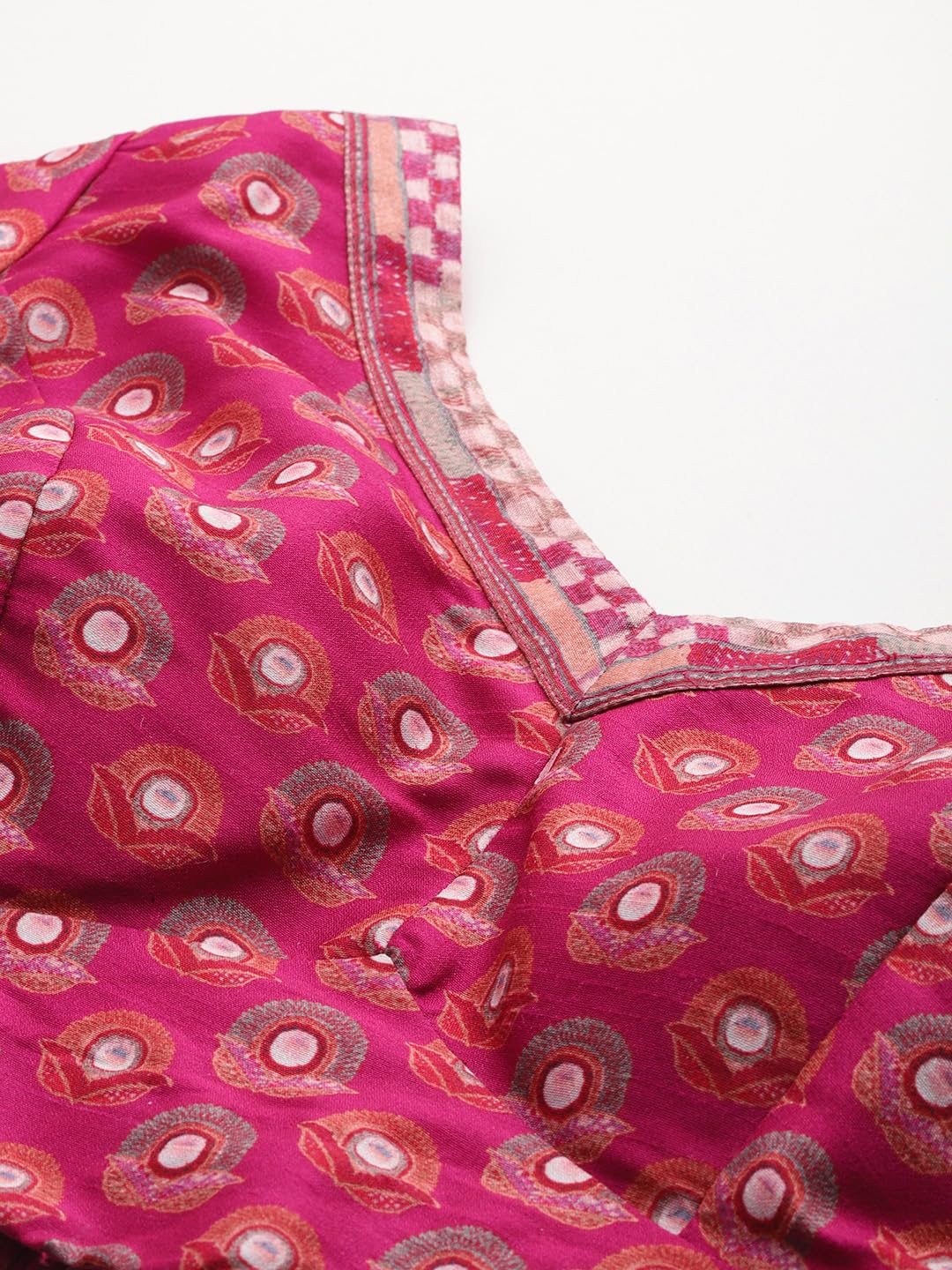 Aarke Ritu Kumar Purple Tanishqa Lehenga With Blouse And Dupatta