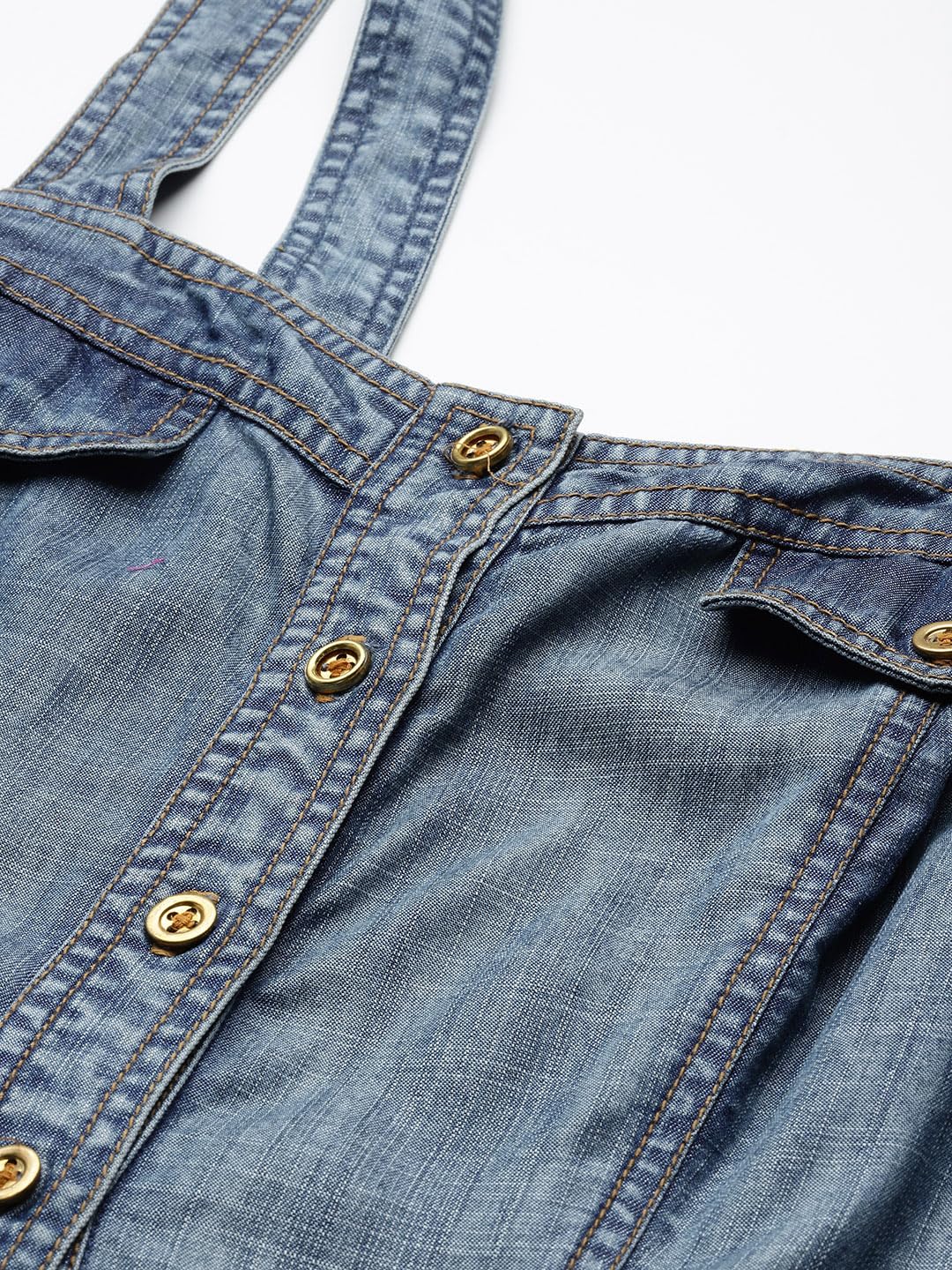 Label RITU KUMAR Blue Jolene Jumpsuit