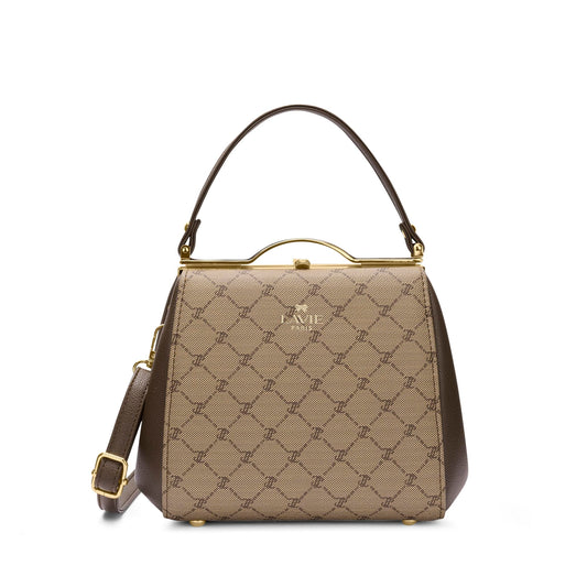 LAVIE PARIS Women's Joff Frame Satchel Bag | Satchel Handbag for Work | Ladies Purse | Stylish Shoulder Bag | Gift for Women