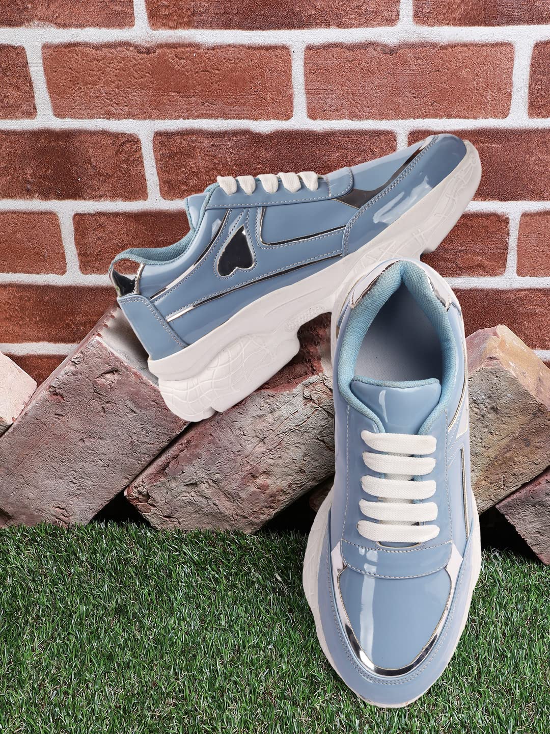 FURIOZZ Stylish Sneakers Shoes for Women's and Girls KBB1-Sky-37