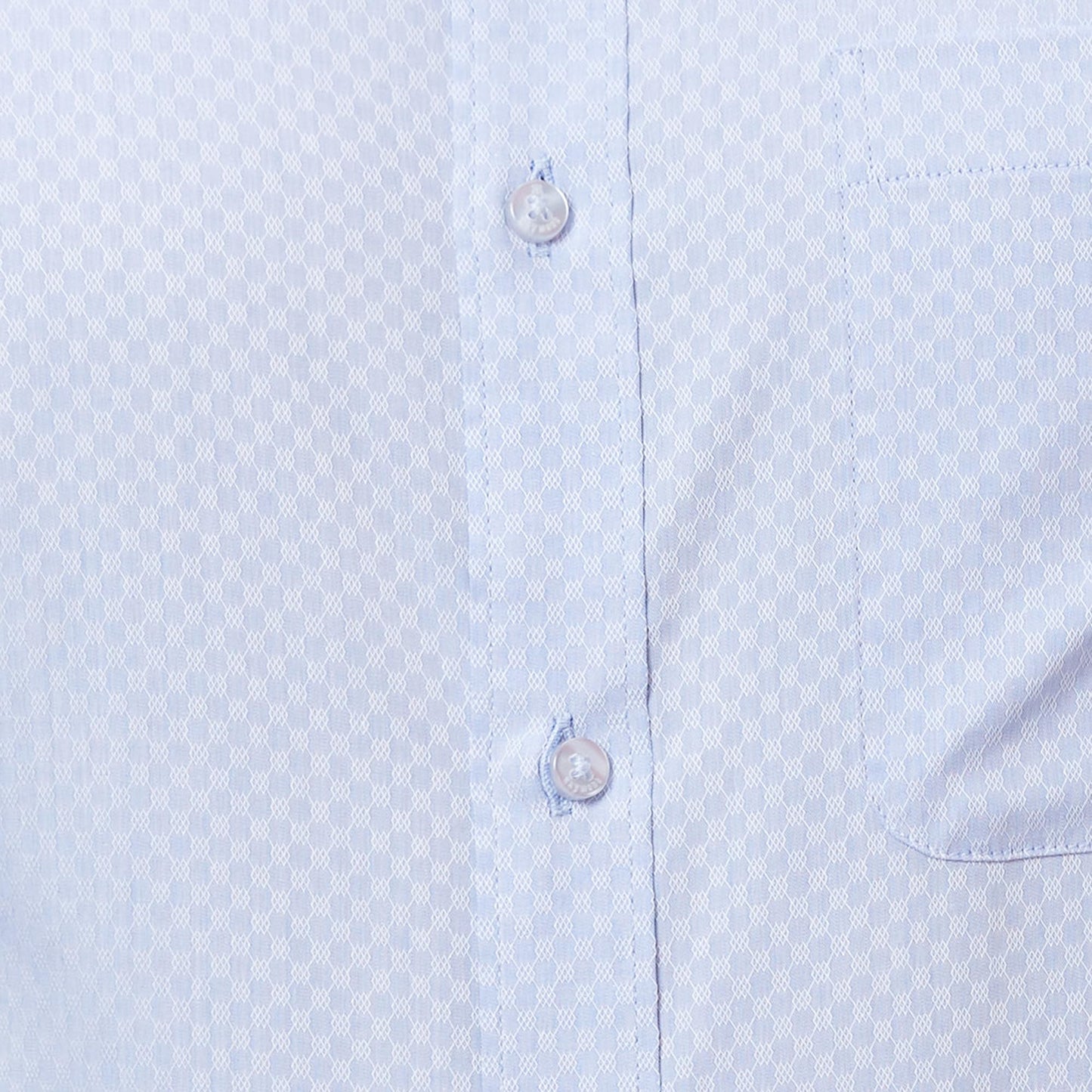 Raymond Men's Slim Fit Shirt (RMSX12761-B2_Light Blue