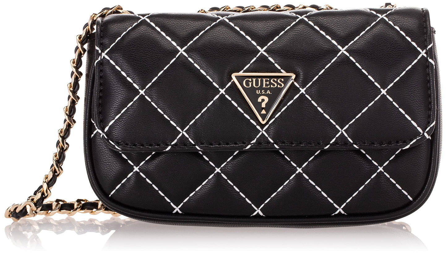 GUESS Cessily Micro Mini, Black Multi