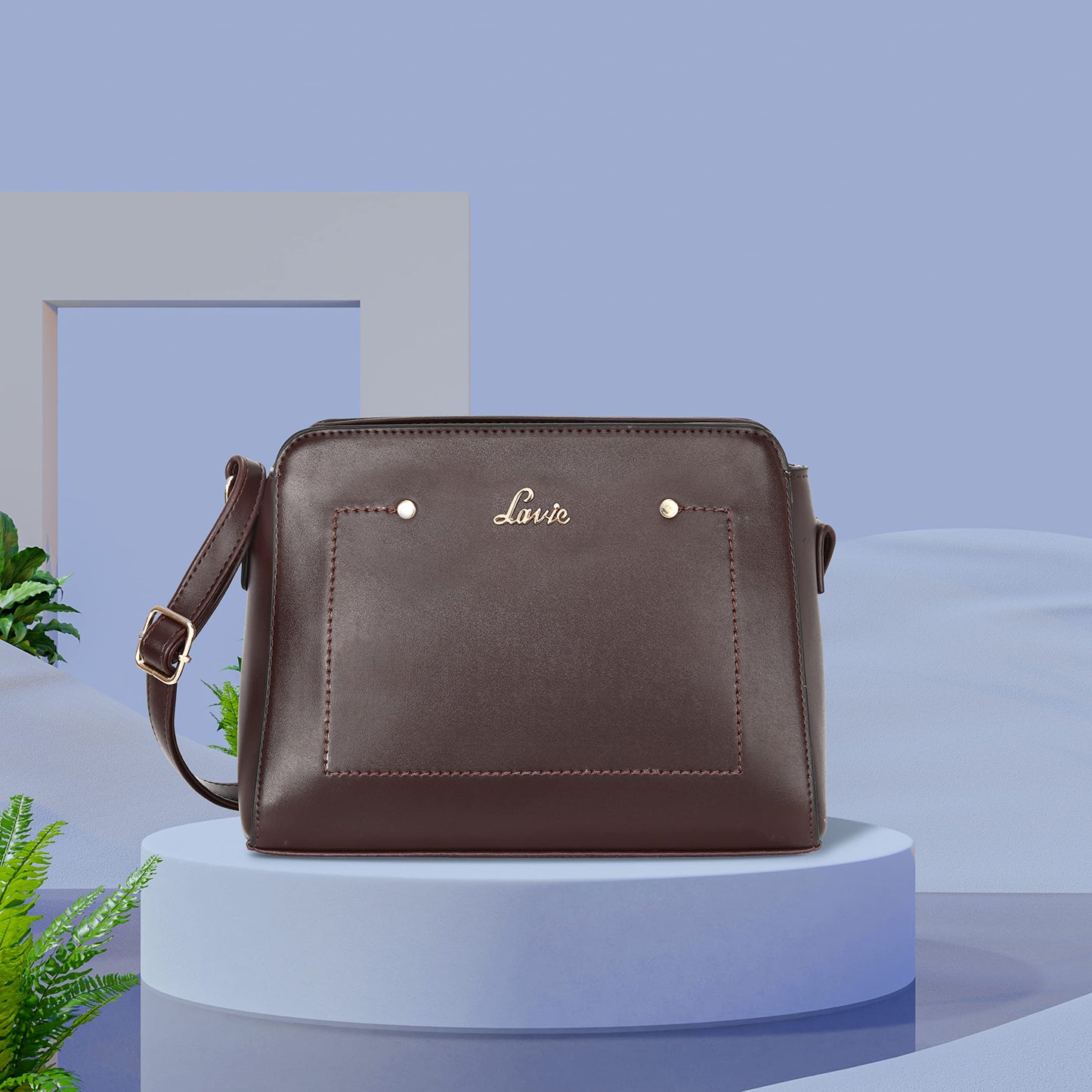 Lavie Unisex-Adult Sling Bag (Brown)