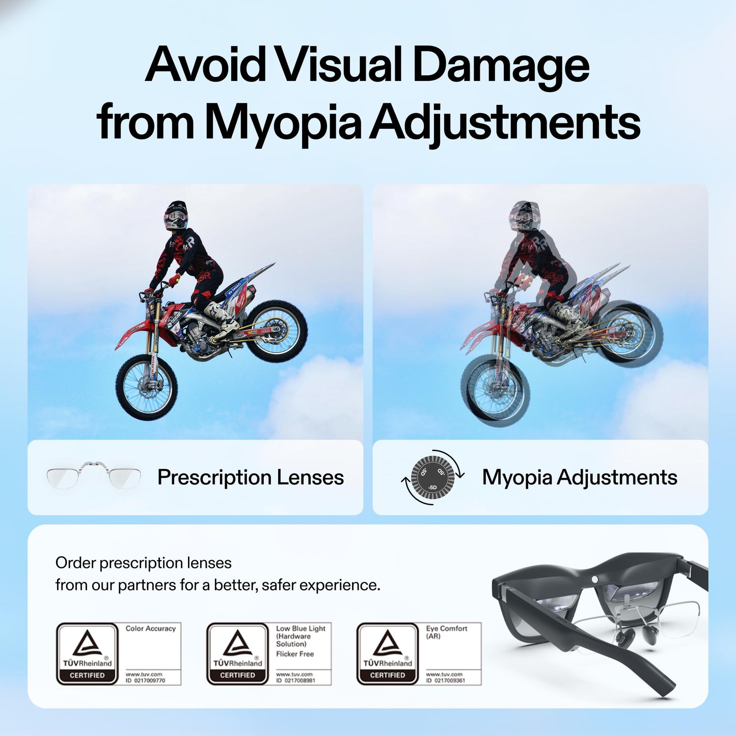 XREAL Air 2 Pro AR Glasses|46° Fov, 130" 120Hz HD Display, True Colors, Cinematic Sound, All-Day Comfort. Pairs Beam Pro. Compatible with iPhone 15, Steam Deck, ROG, Mac, PC, Android & iOS, Black