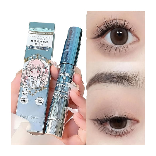 Gege Bear Fiber Curly Mascara: Waterproof, Smudge-Proof Perfection for Women Seeking All-Day Volume, Curl, and Definition – A Must-Have Mascara for Effortlessly Beautiful Eye Makeup (Black, Pack of 1)