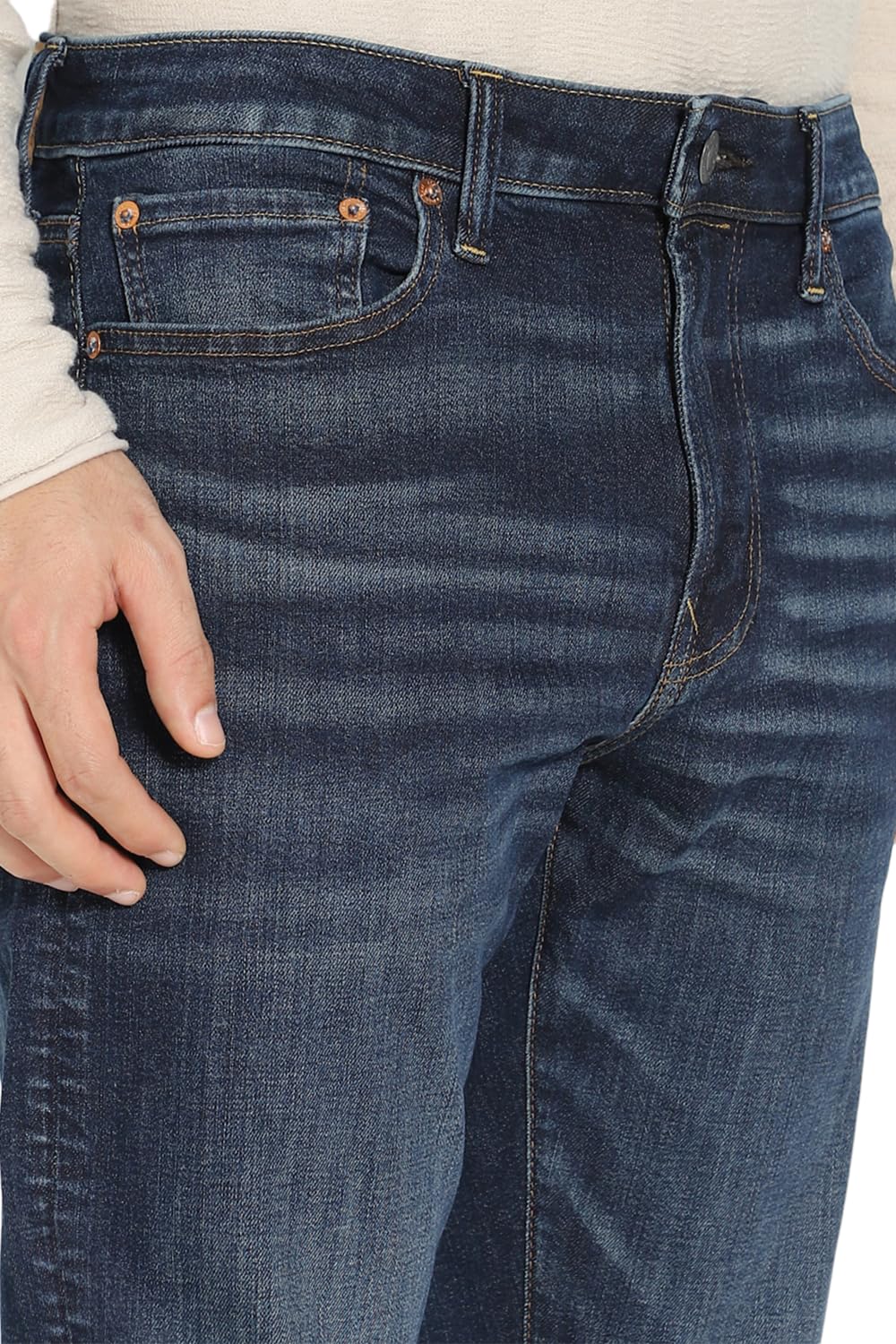 American Eagle Men Navy Airflex+ Athletic Skinny Jean