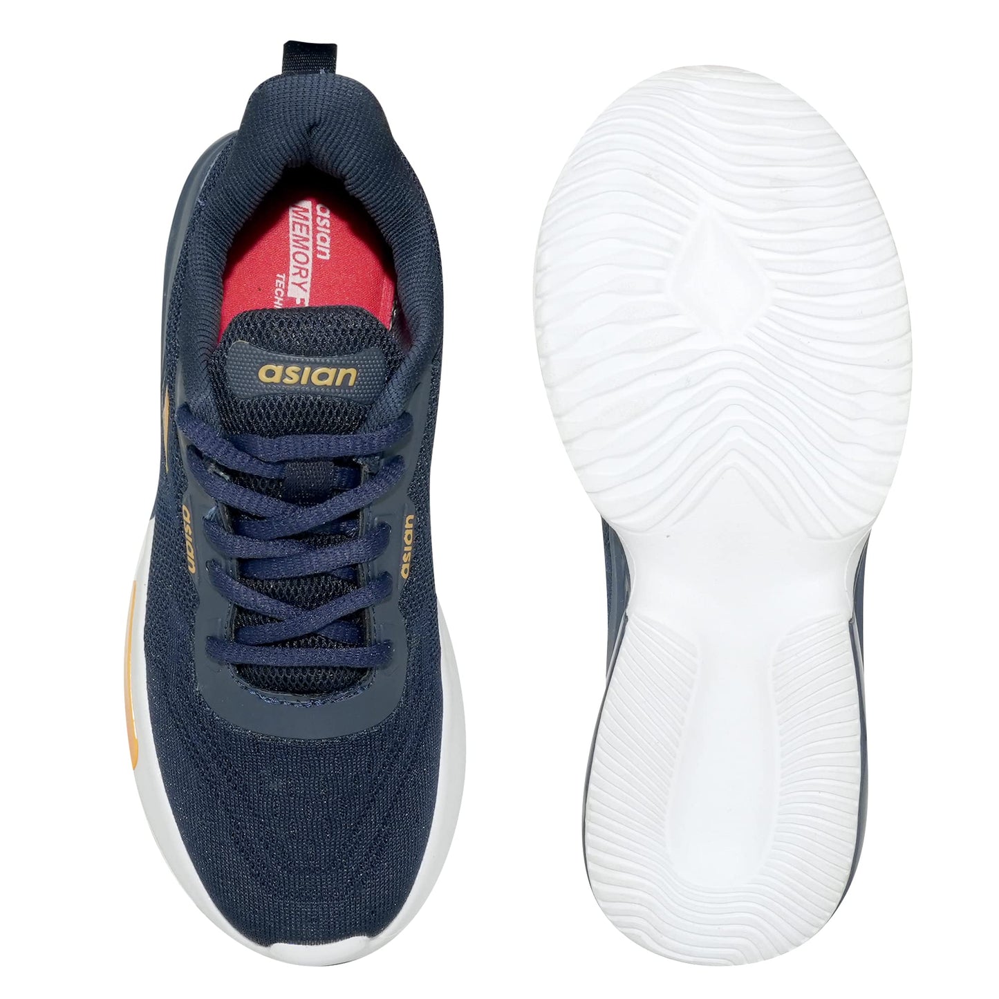 ASIAN Boy's YODHA-01 Sports Running,Walking Shoes with Lightweight Phylon Sole with Memory Form Casual Sneaker Shoes for Boy's Blue