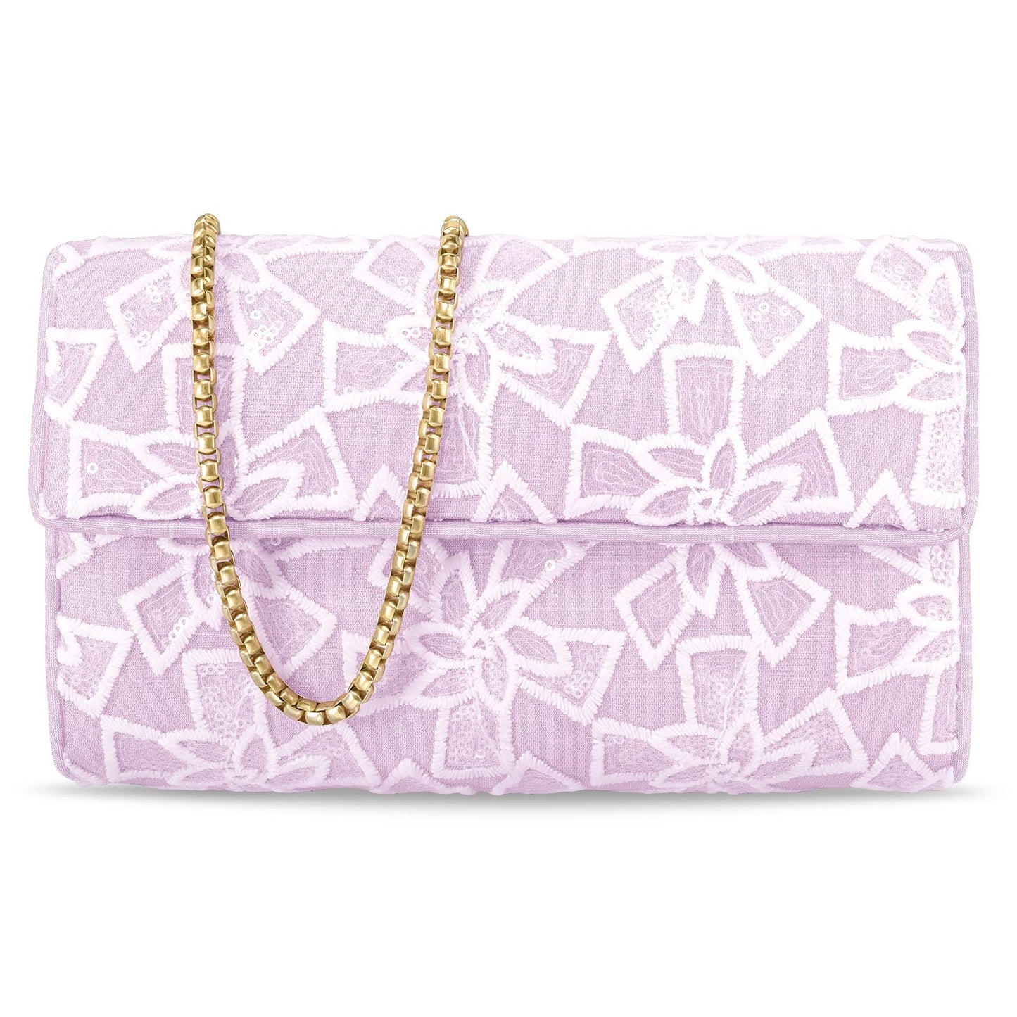 Peora Clutch Purses for Women Wedding Handmade Evening Handbags Party Bridal Clutch(C48PK)