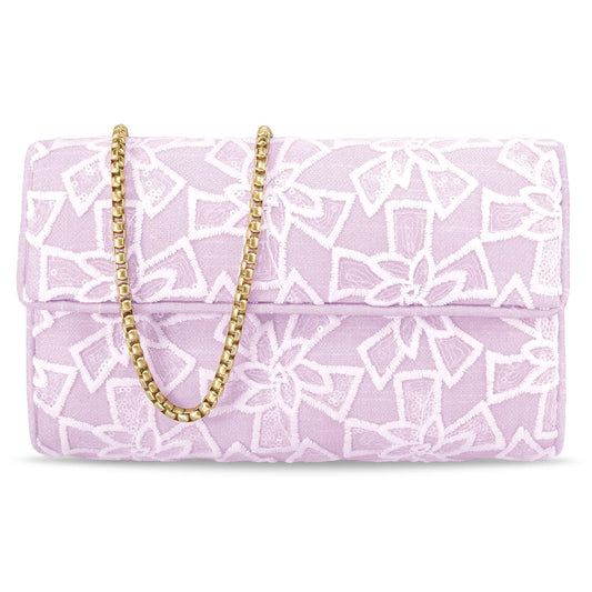 Peora Clutch Purses for Women Wedding Handmade Evening Handbags Party Bridal Clutch(C48PK)