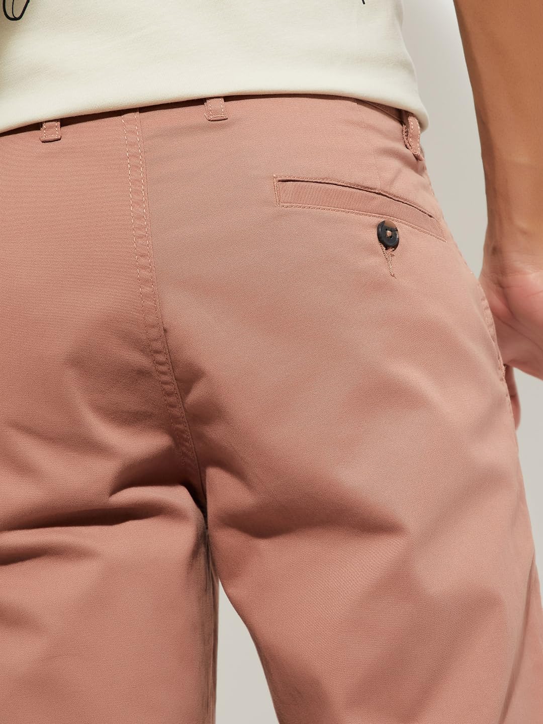 Max URB_N Men Solid Shorts (Rust_30)